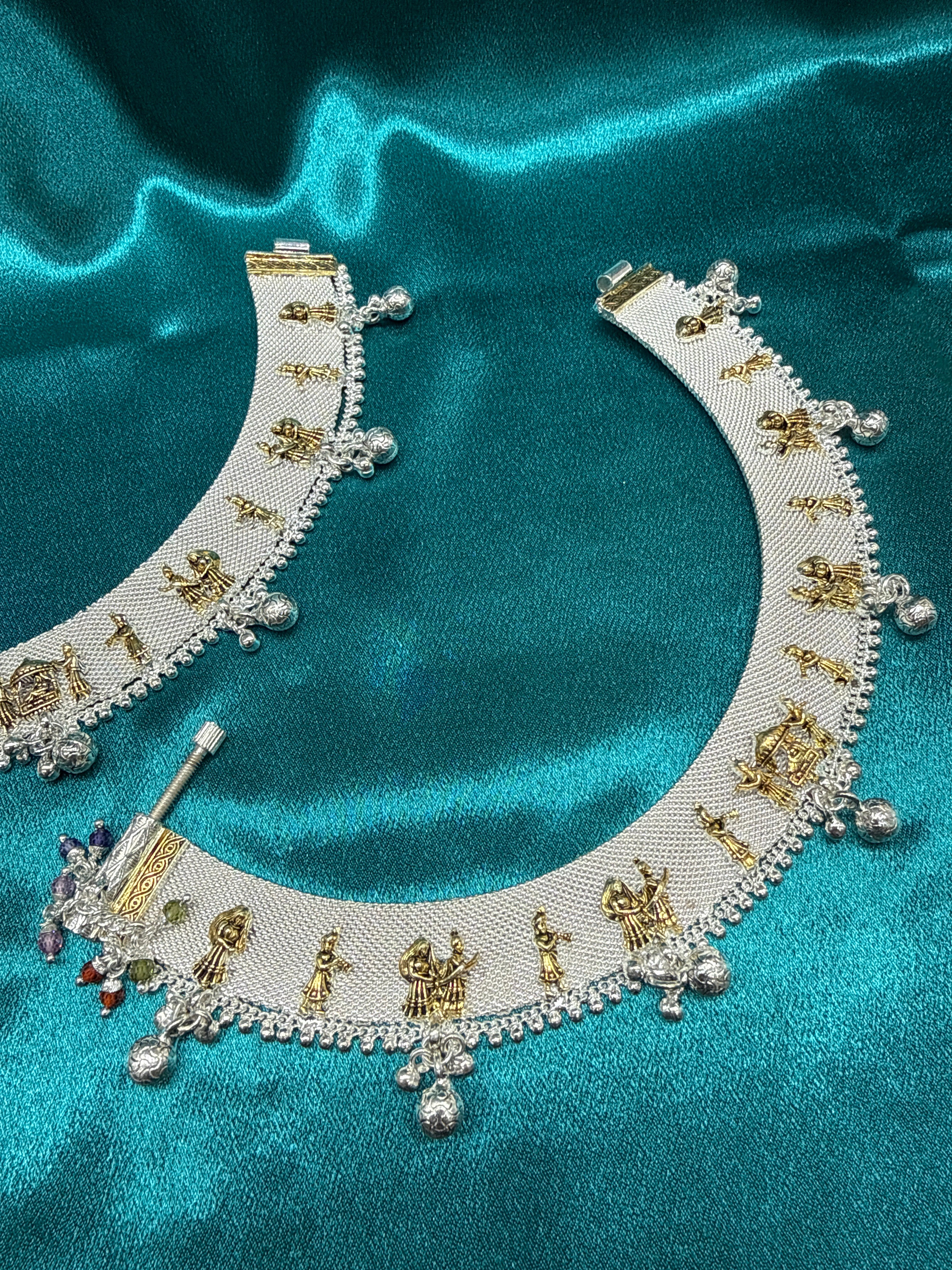 Women’s Traditional Heavy Weight Silver Anklet