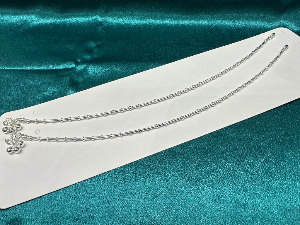 Women’s Fancy/Traditional Silver Anklet