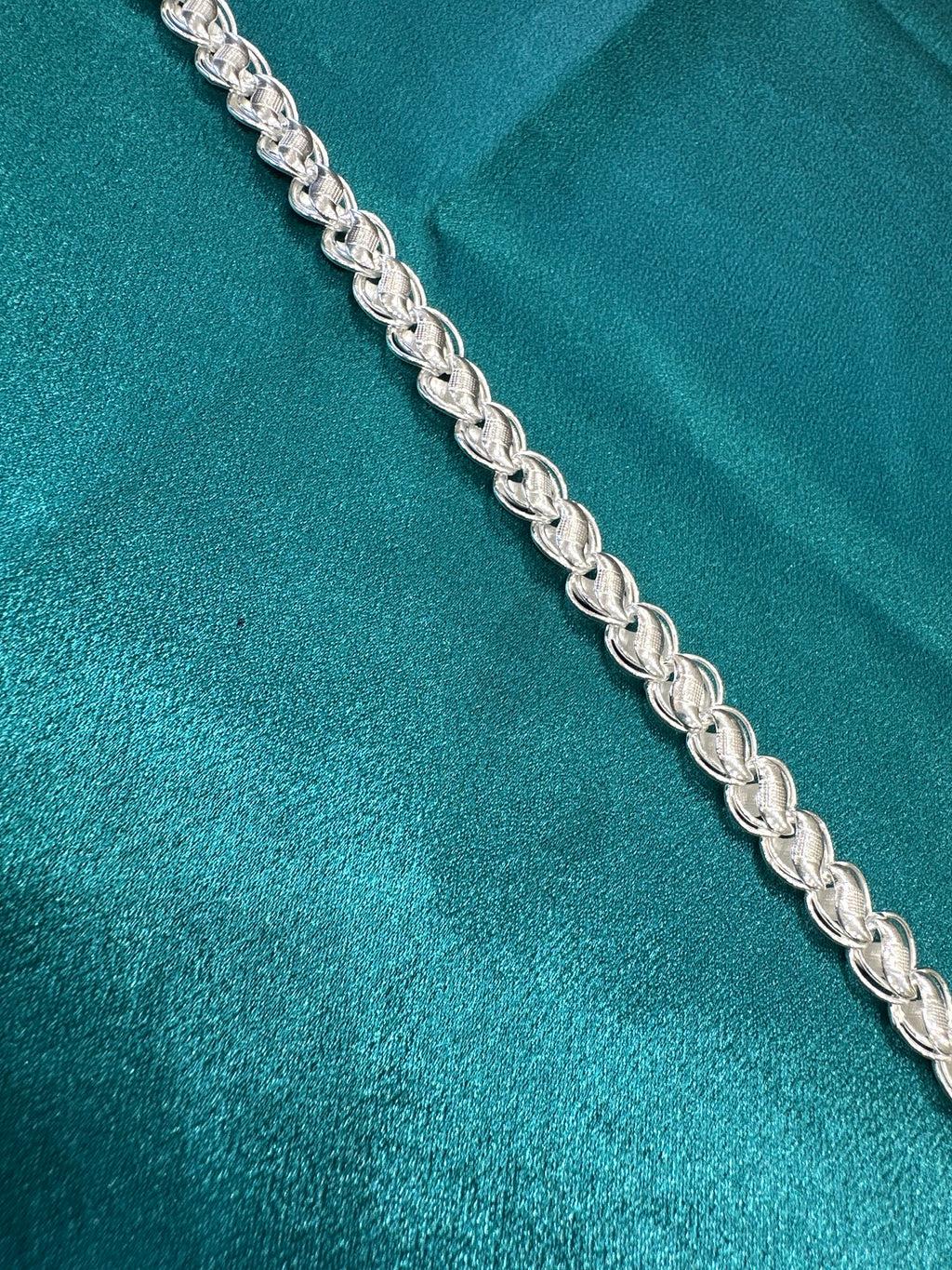 Men’s Designer Silver Bracelet (10mm)