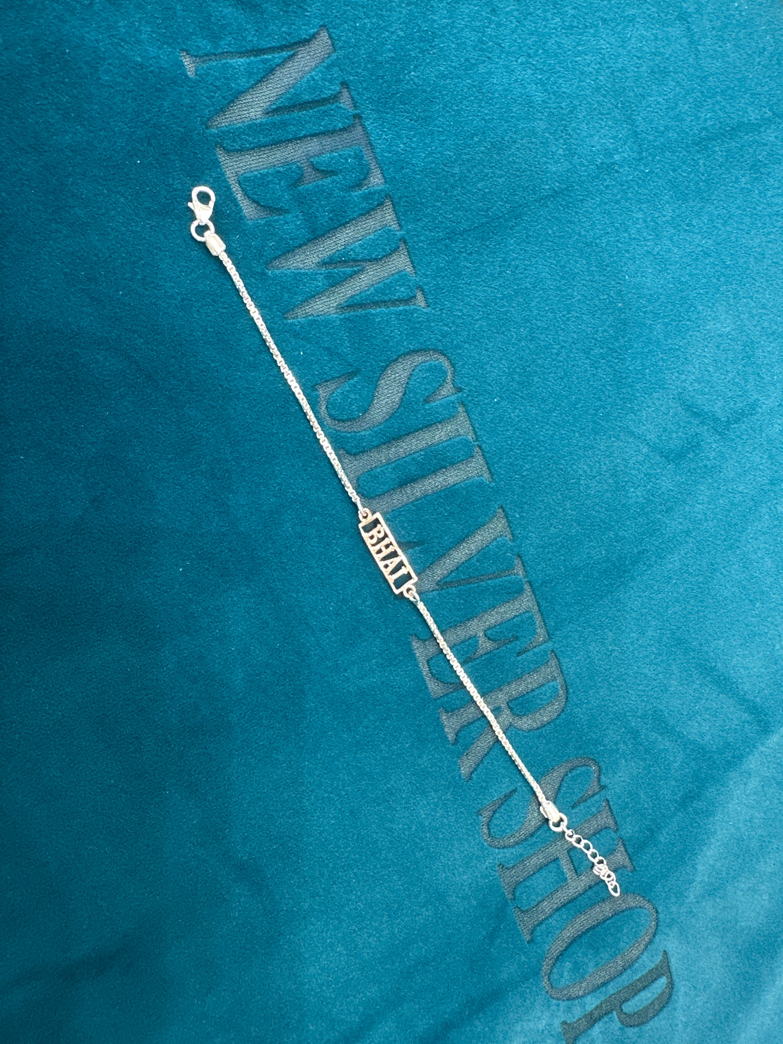 Silver Fancy Rakhi
