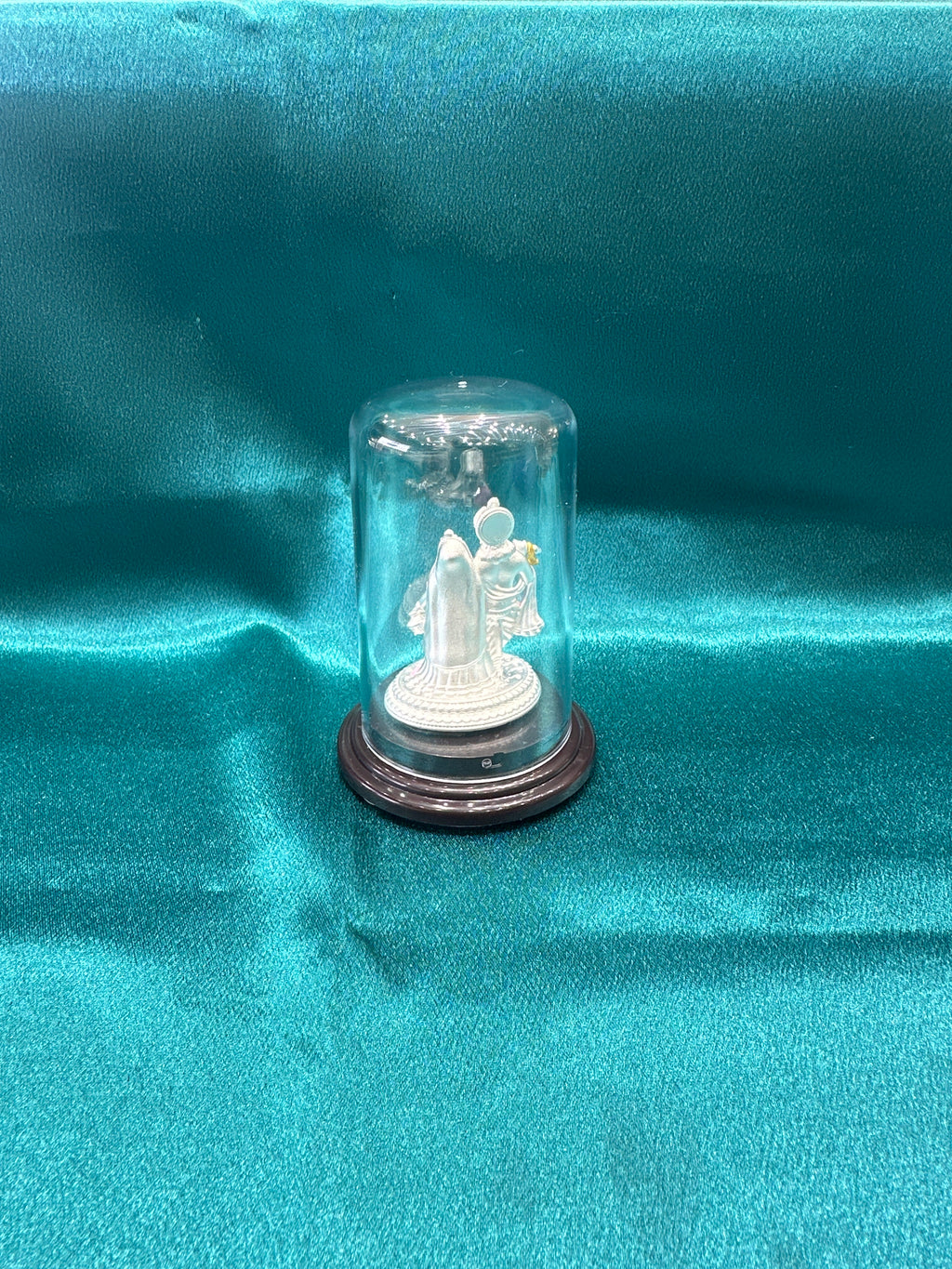 Pure Silver Radha Krishna Ji Idol (Murti)