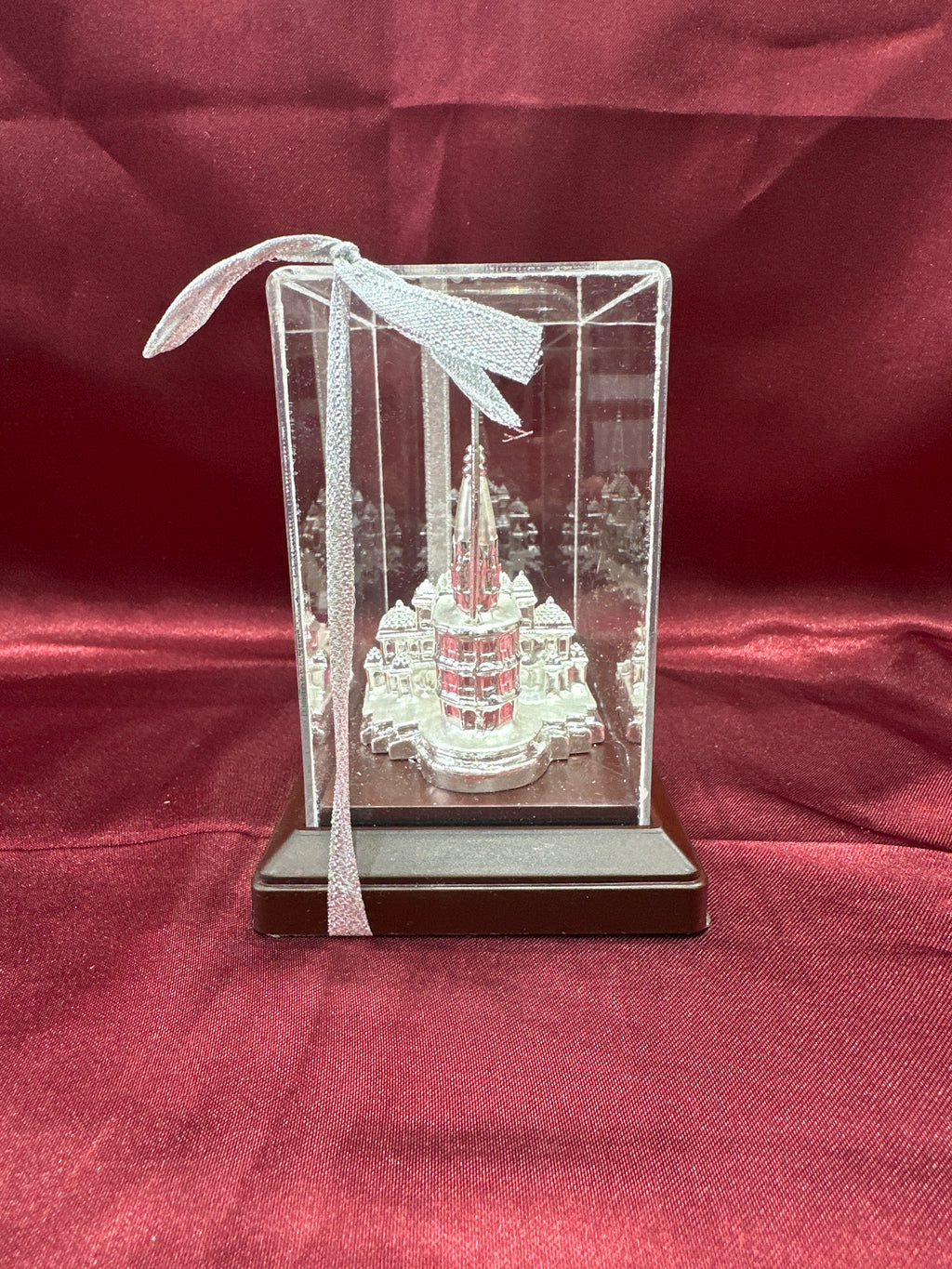 Pure Silver Ram Mandir Idol (Murti)