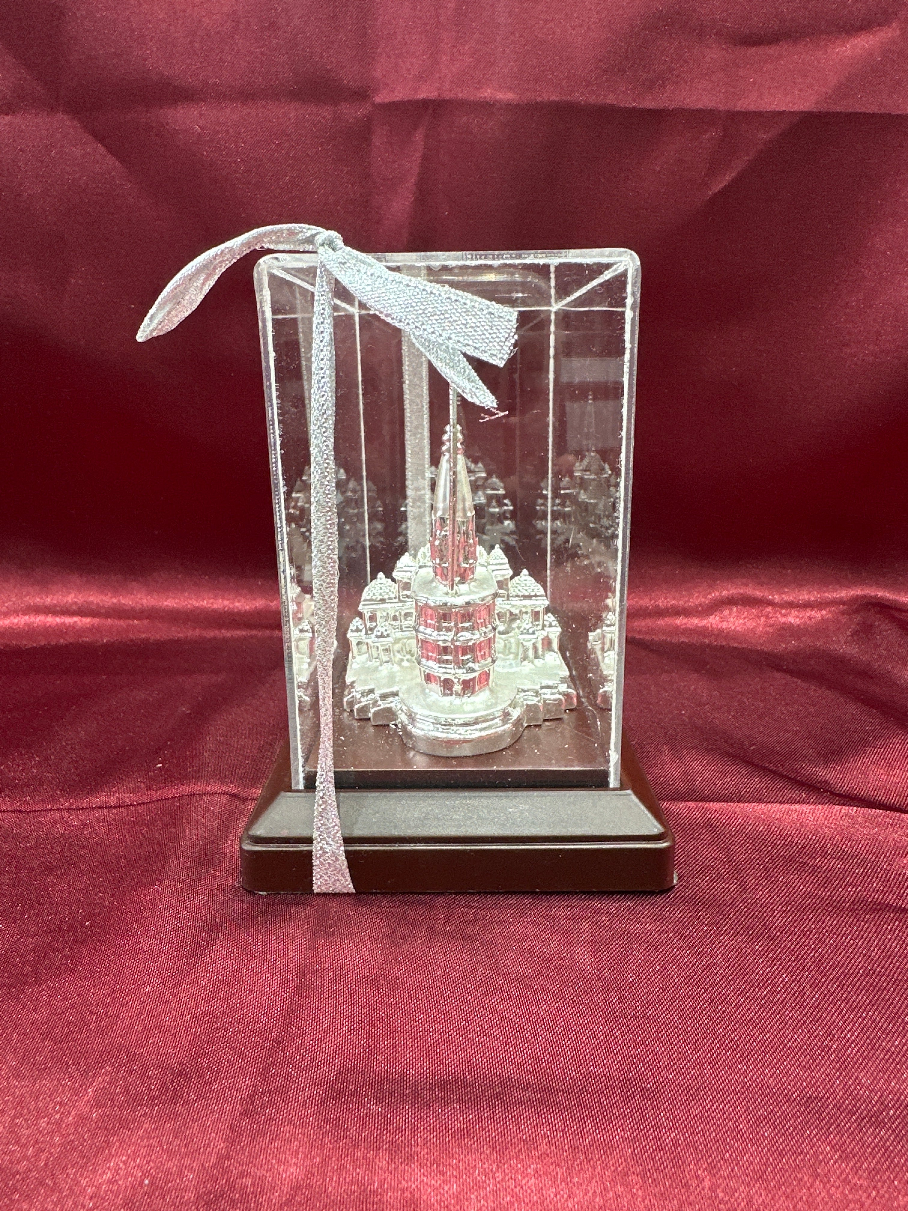 Pure Silver Ram Mandir Idol (Murti)