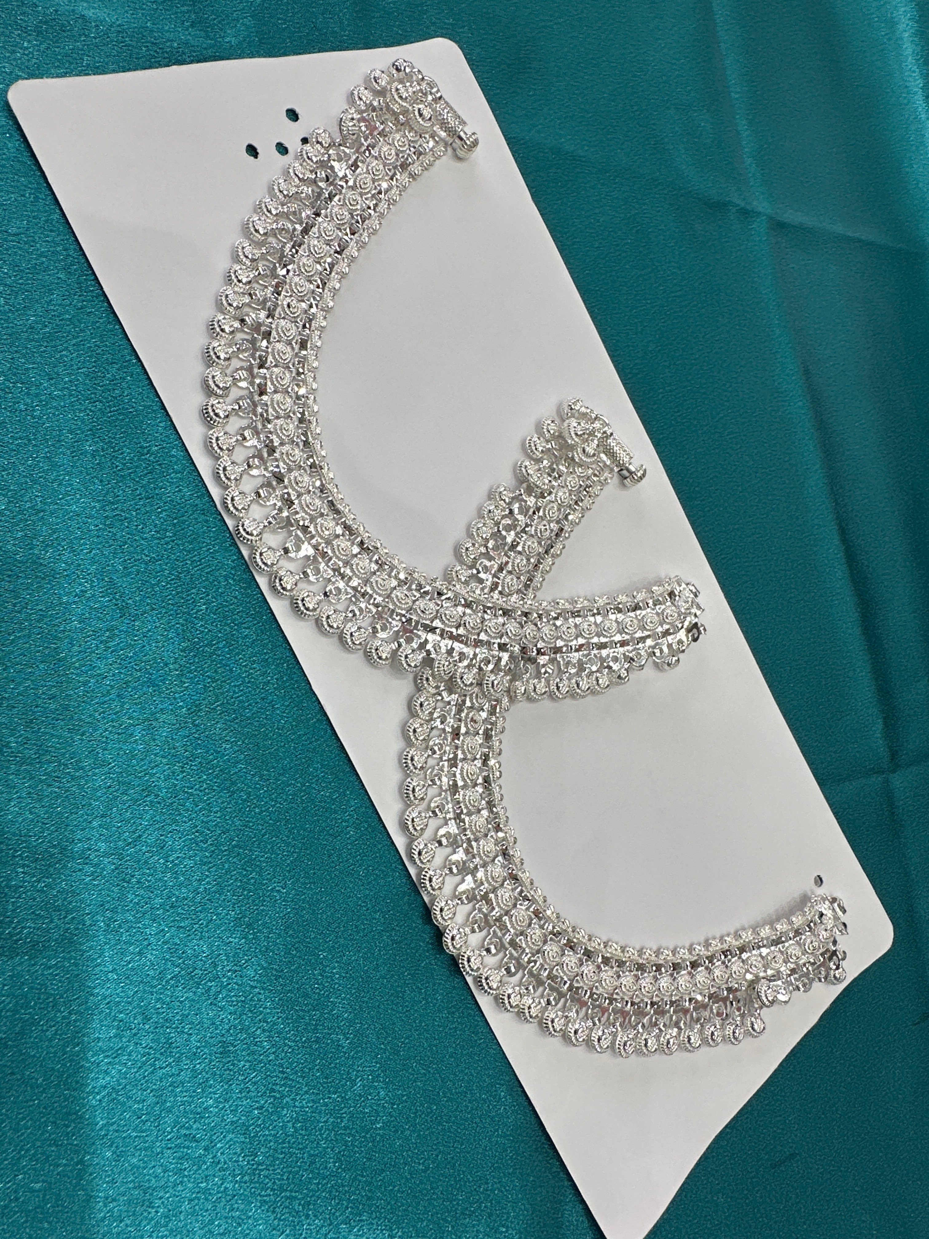 Women’s Fancy/Traditional Silver Anklet