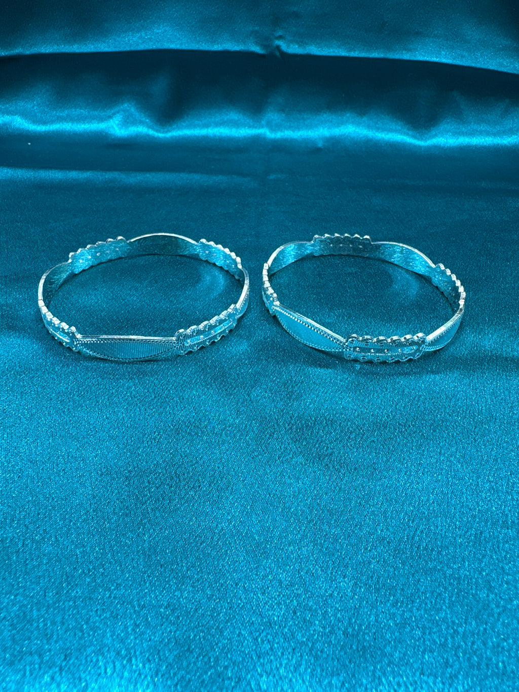 Designer Silver Bangles