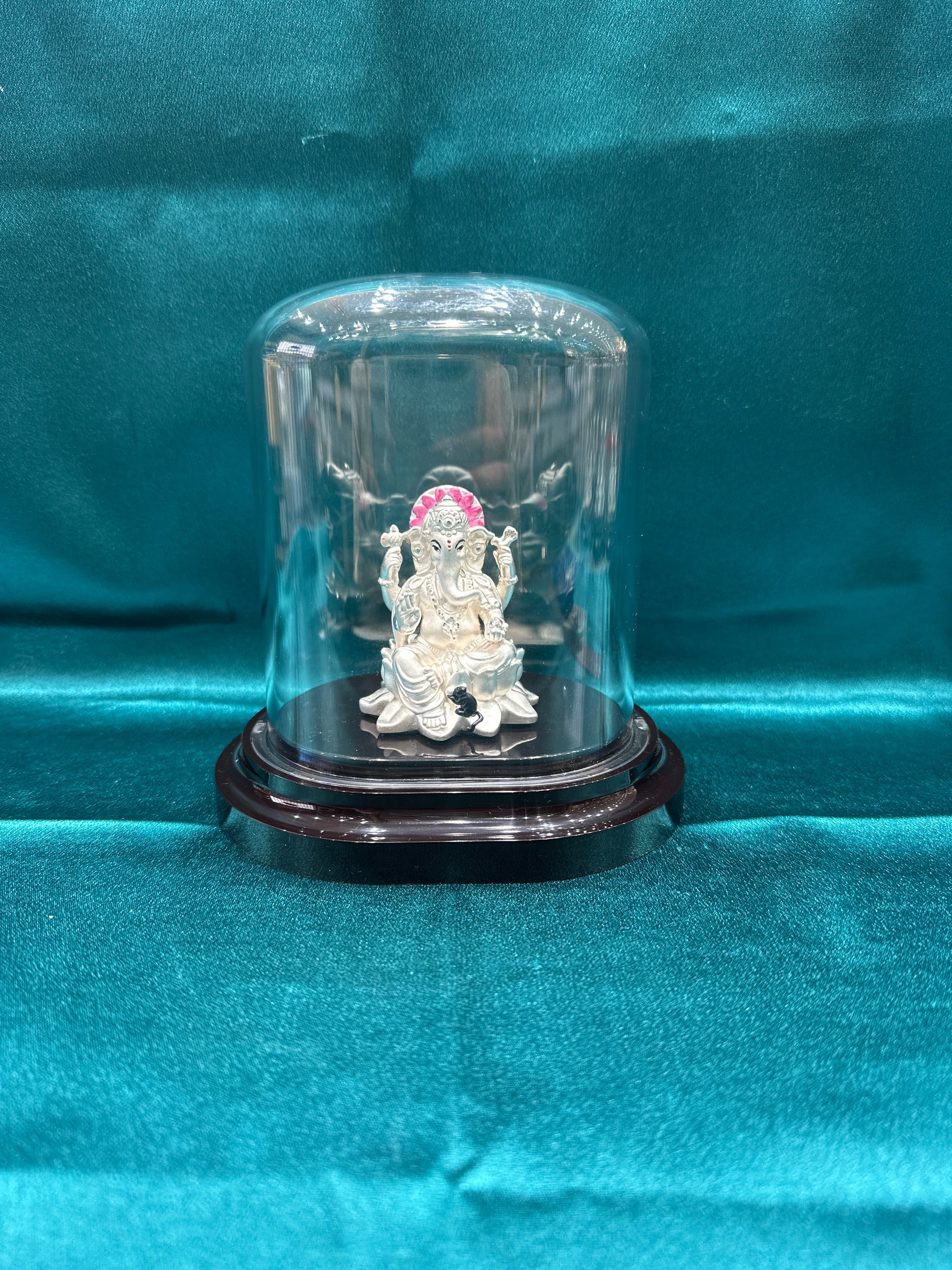 Pure Silver Ganesh Ji Idol (Murti)