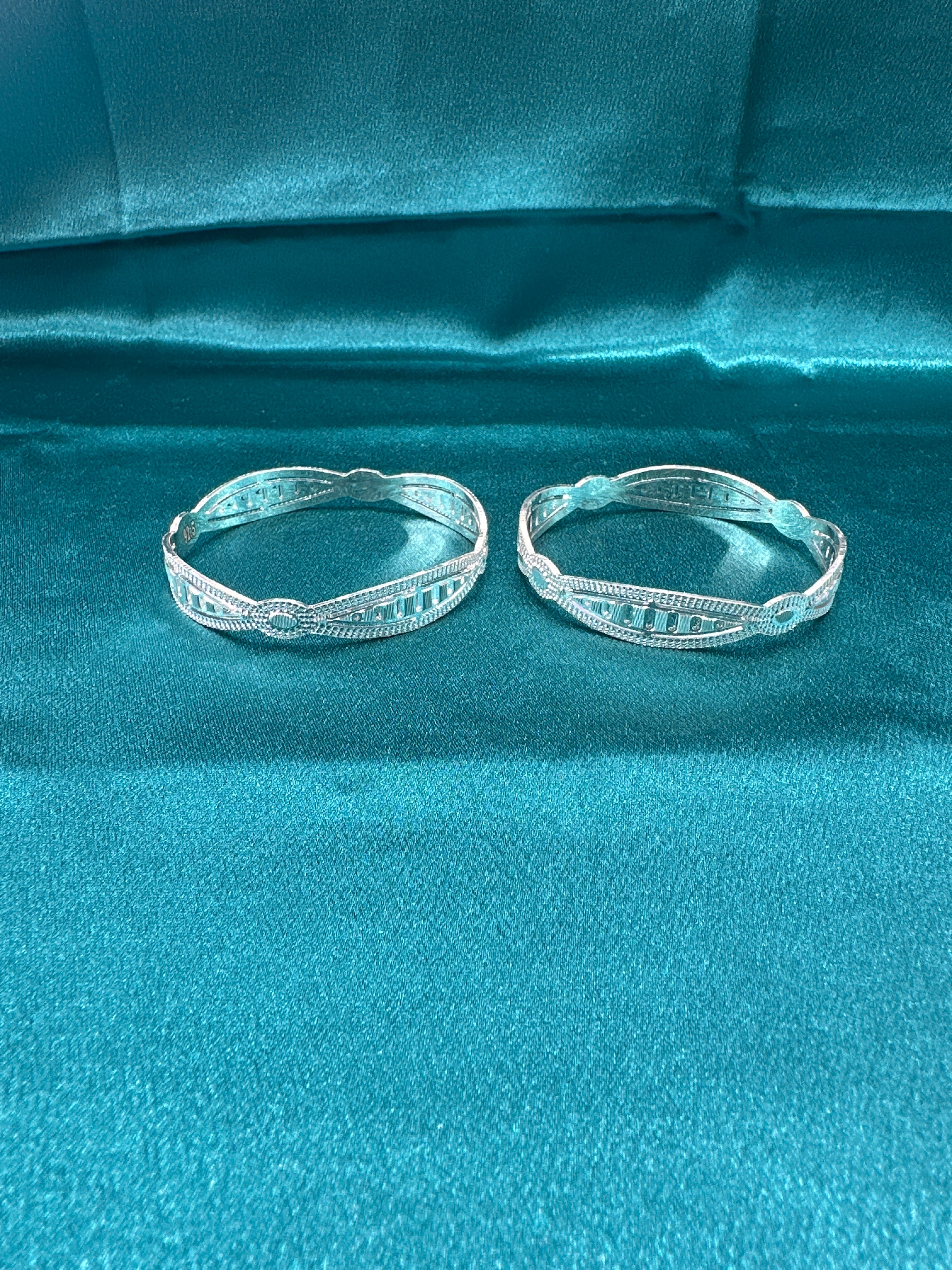 Designer Silver Bangles