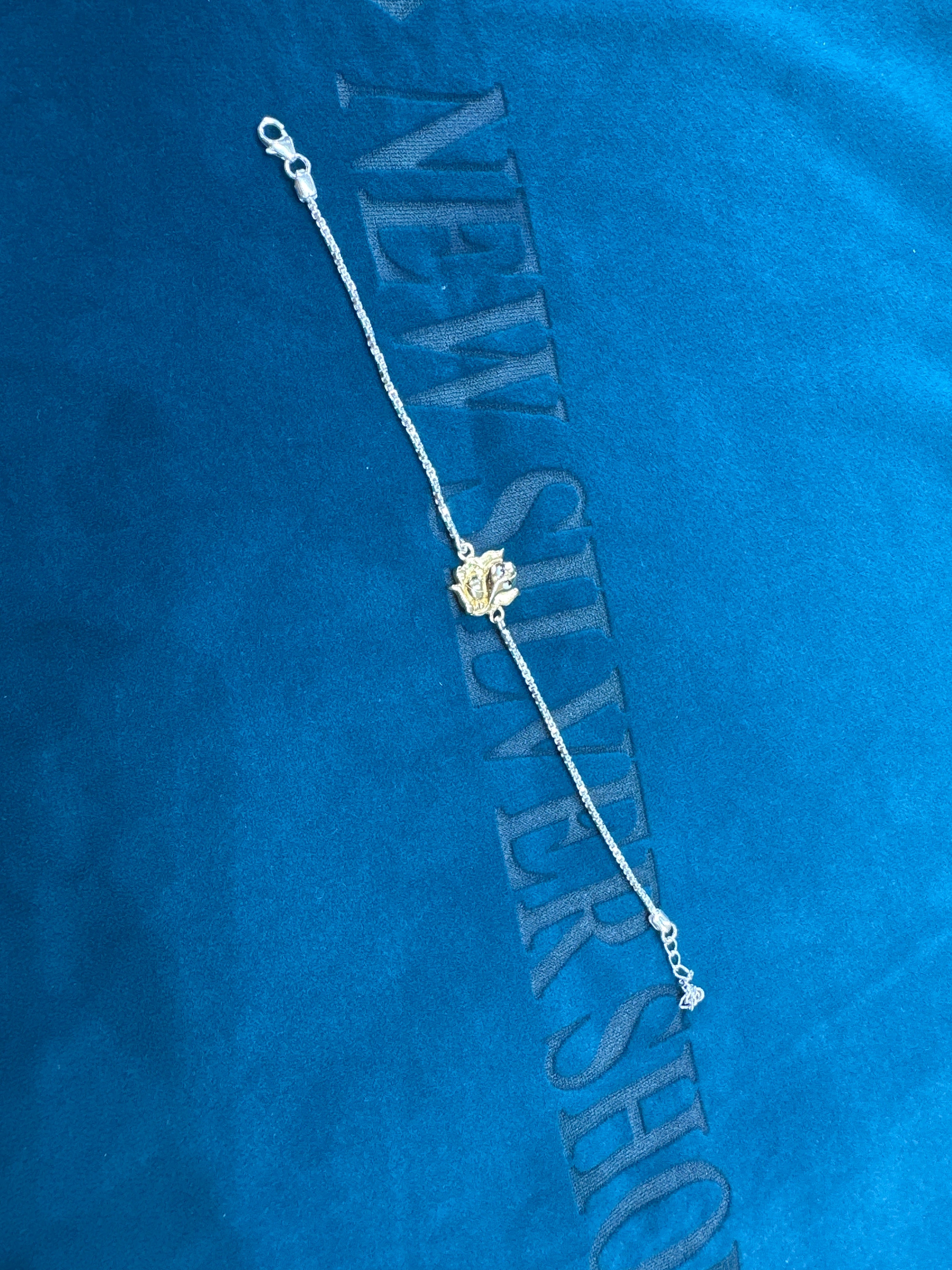 Silver Fancy Rakhi