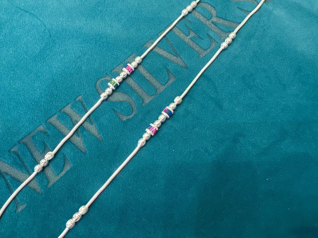 Women’s Fancy/Traditional Silver Anklet