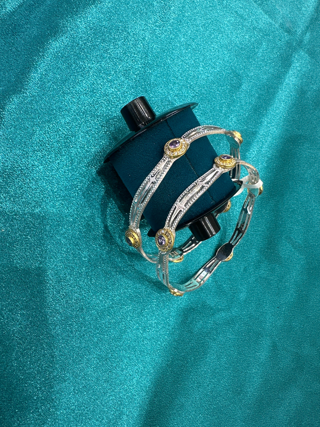 Designer Silver Bangles