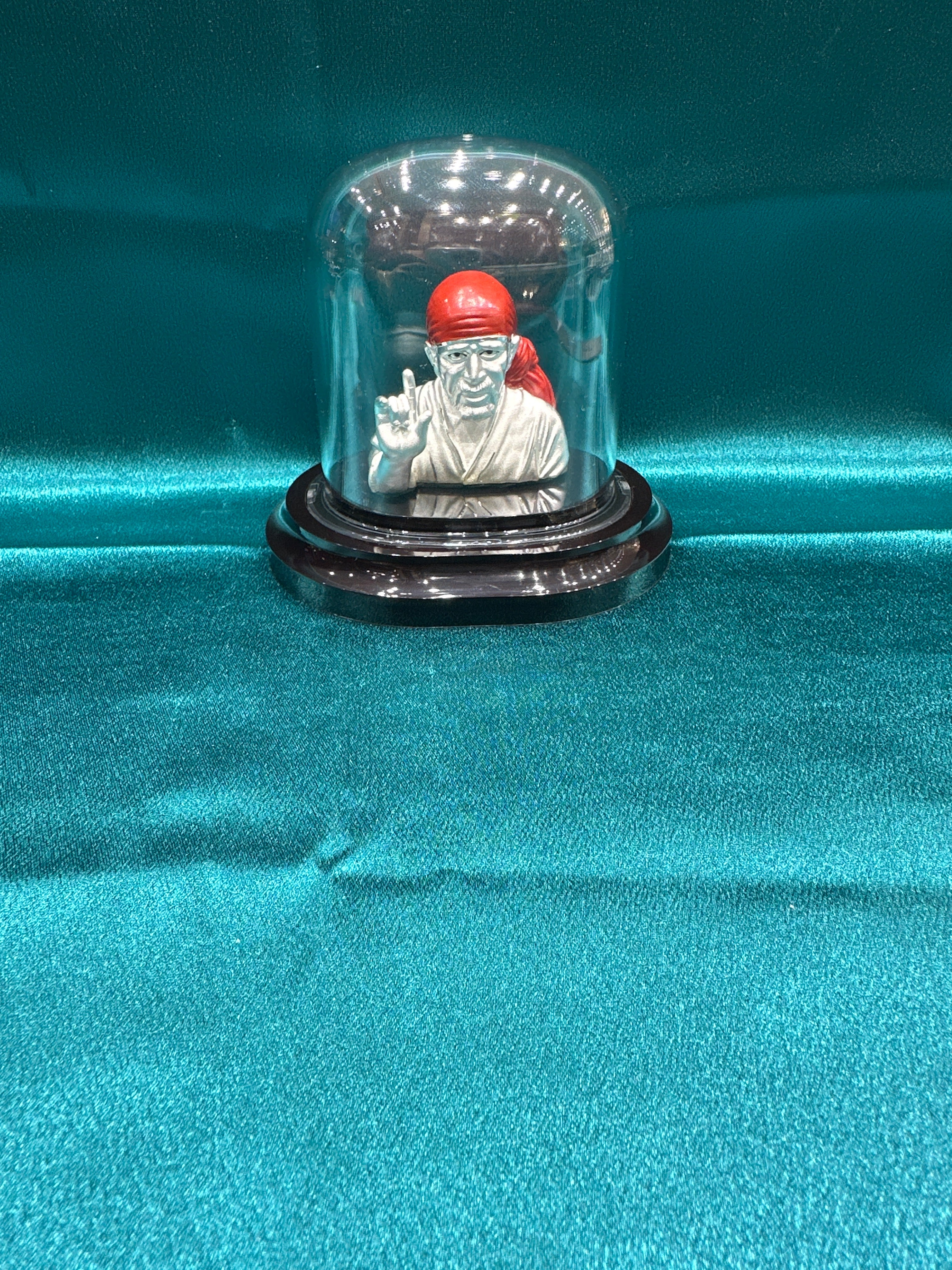 Pure Silver Sai Baba ji Idol (Murti)