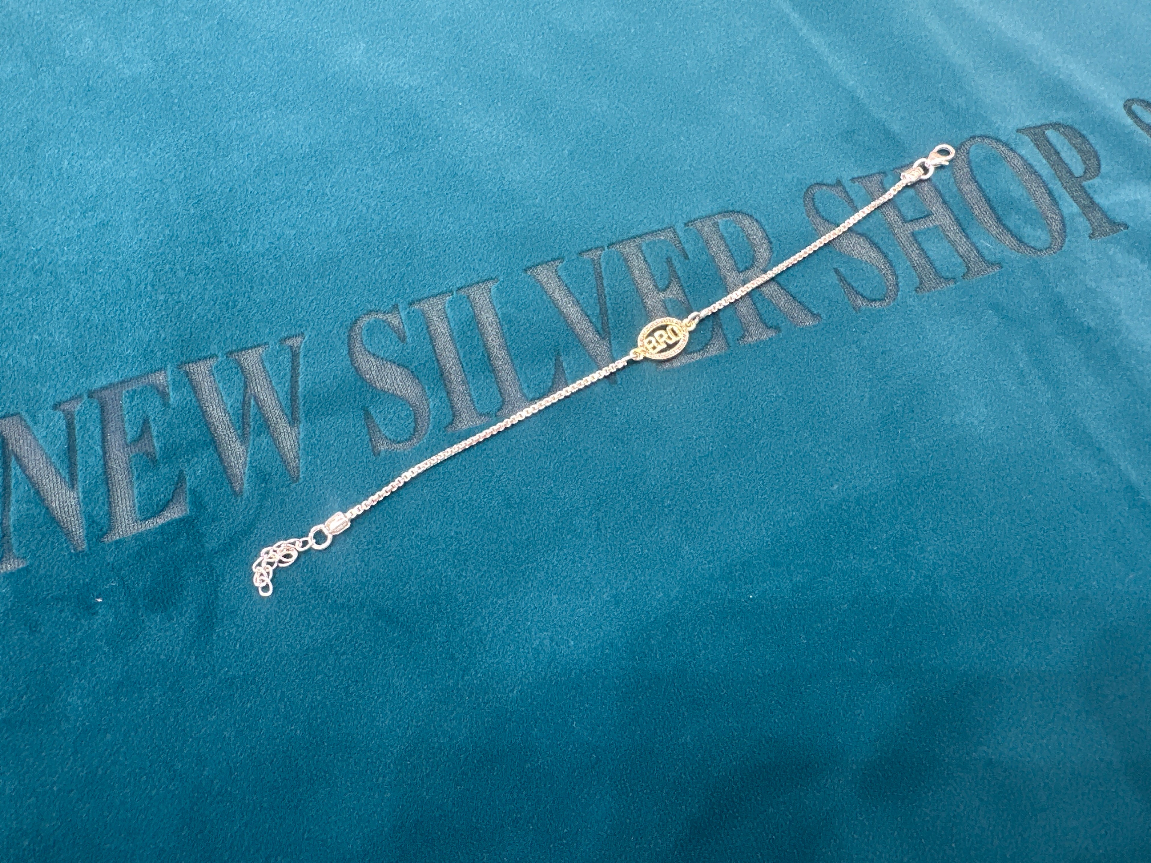 Silver Fancy Rakhi