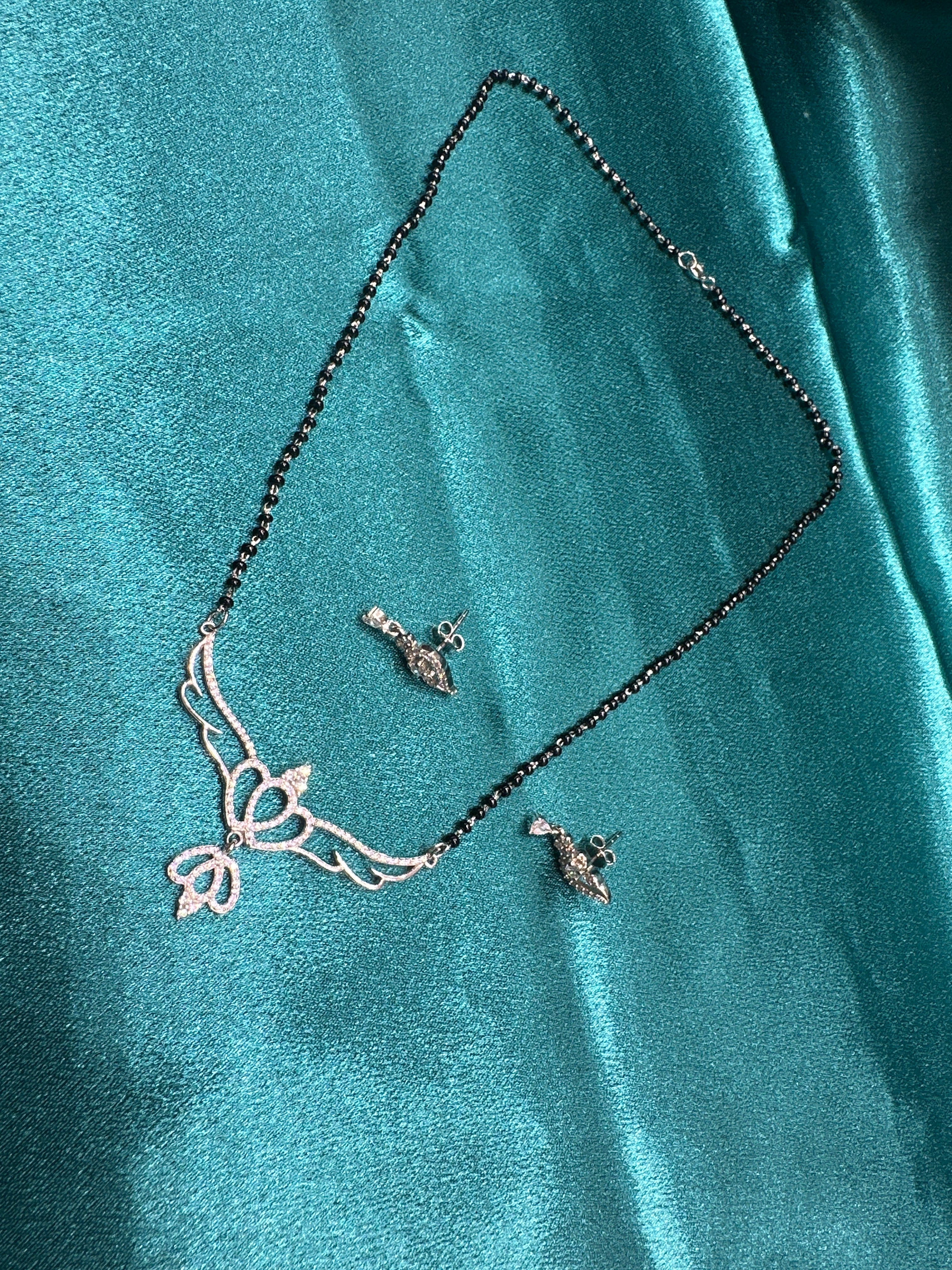 Silver Mangalsutra