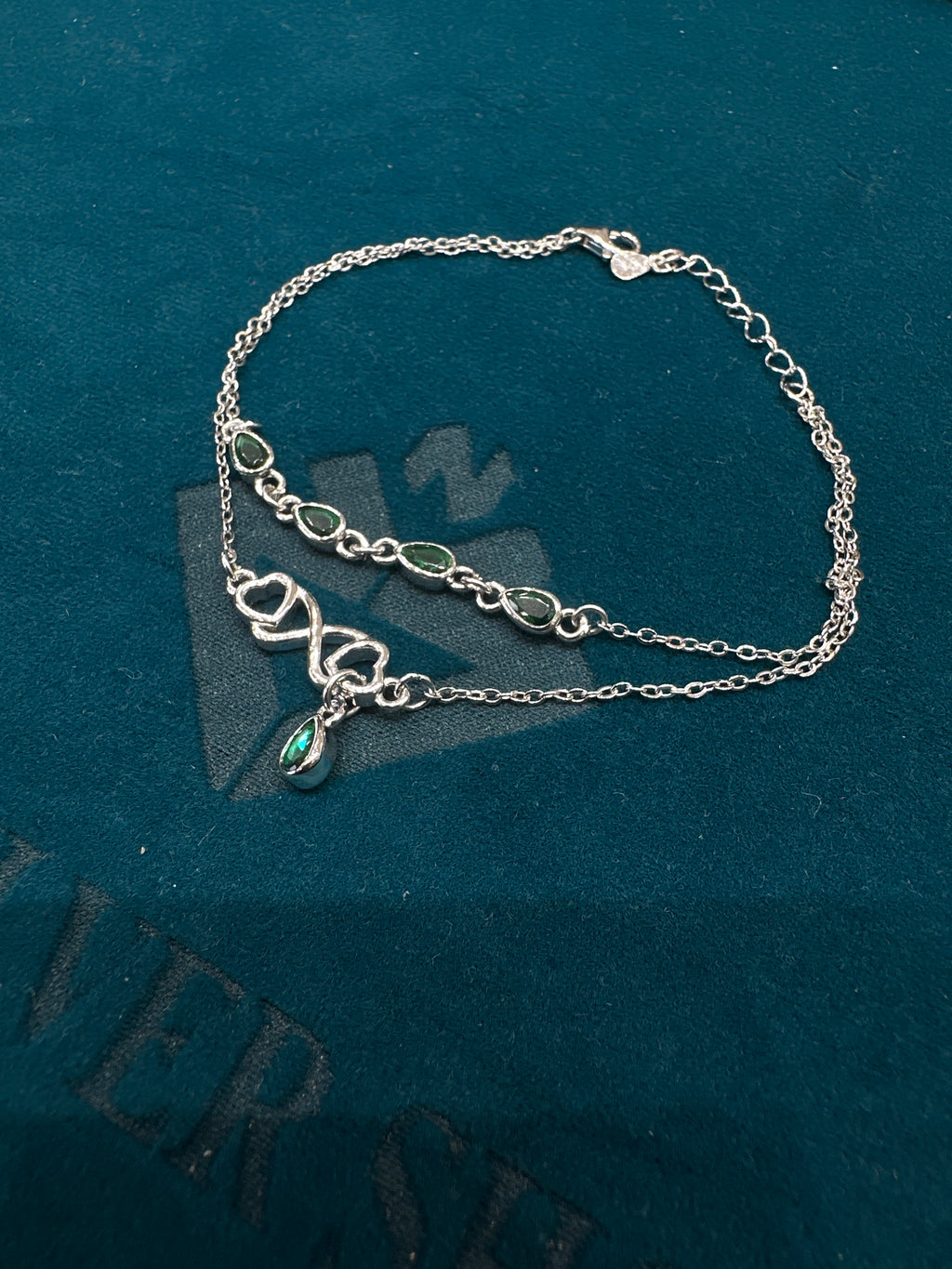 Women’s Fancy Silver 925 Bracelet