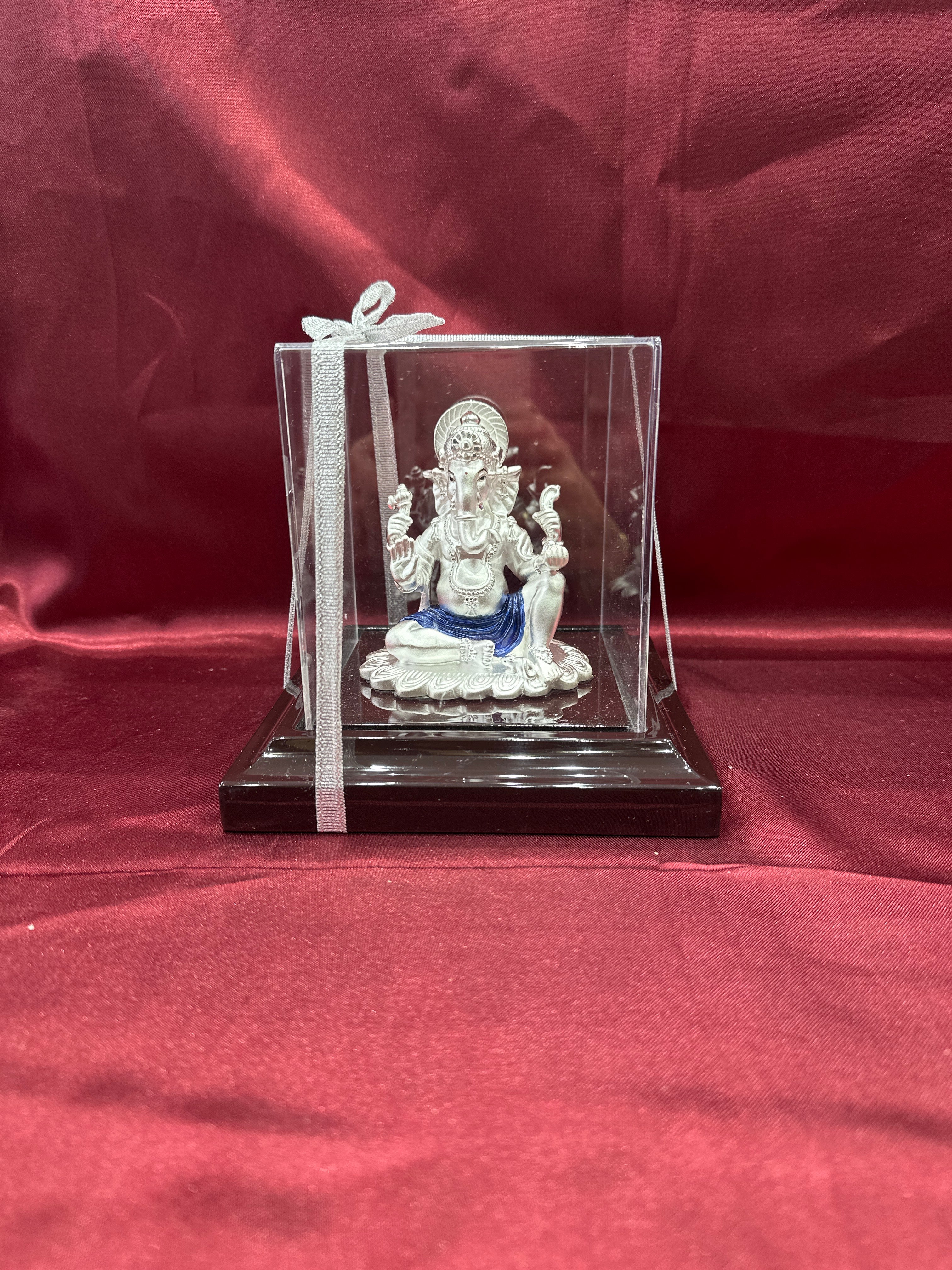 Pure Silver Ganesh ji Idol (Murti)