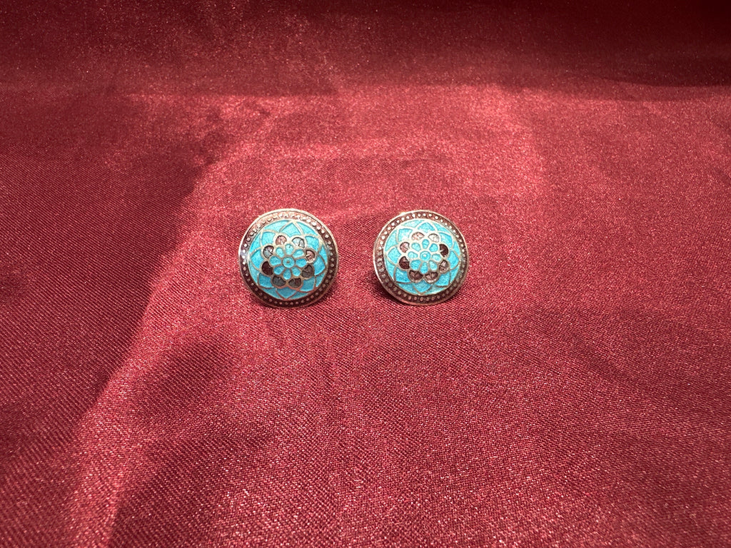 Antique Style Designer Silver Earrings