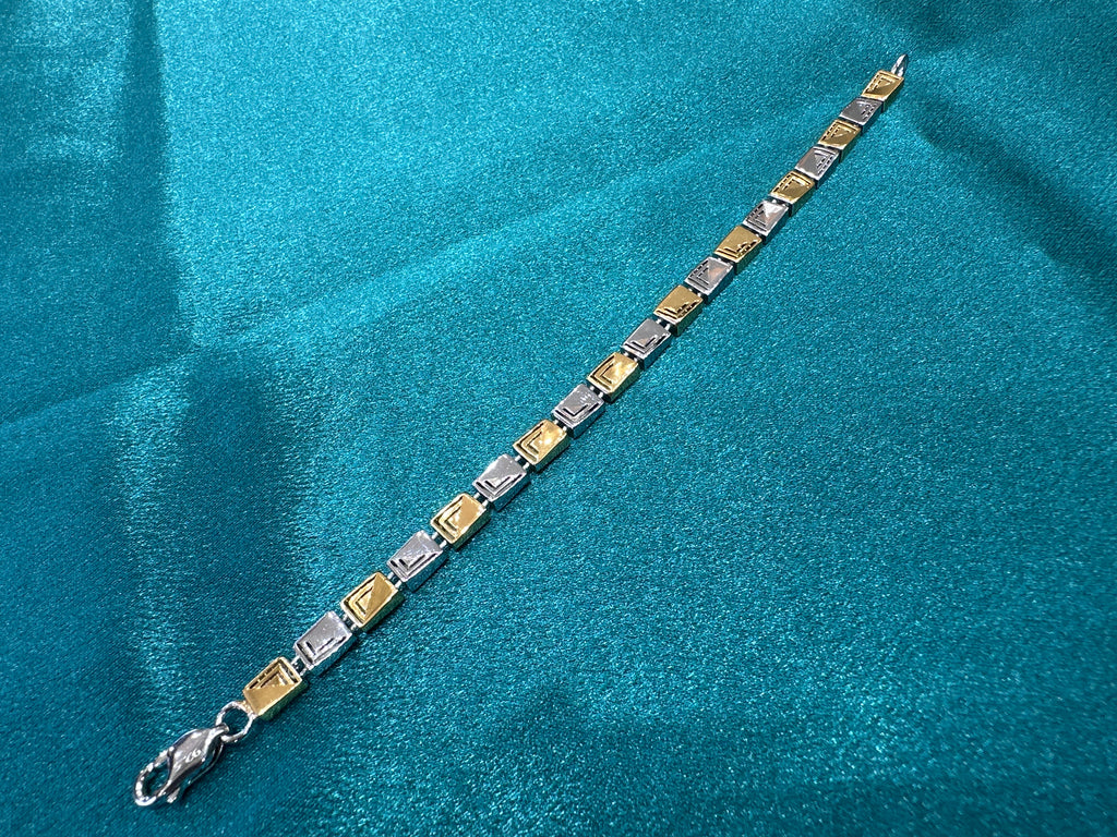Men’s Designer Silver Bracelet (5mm)