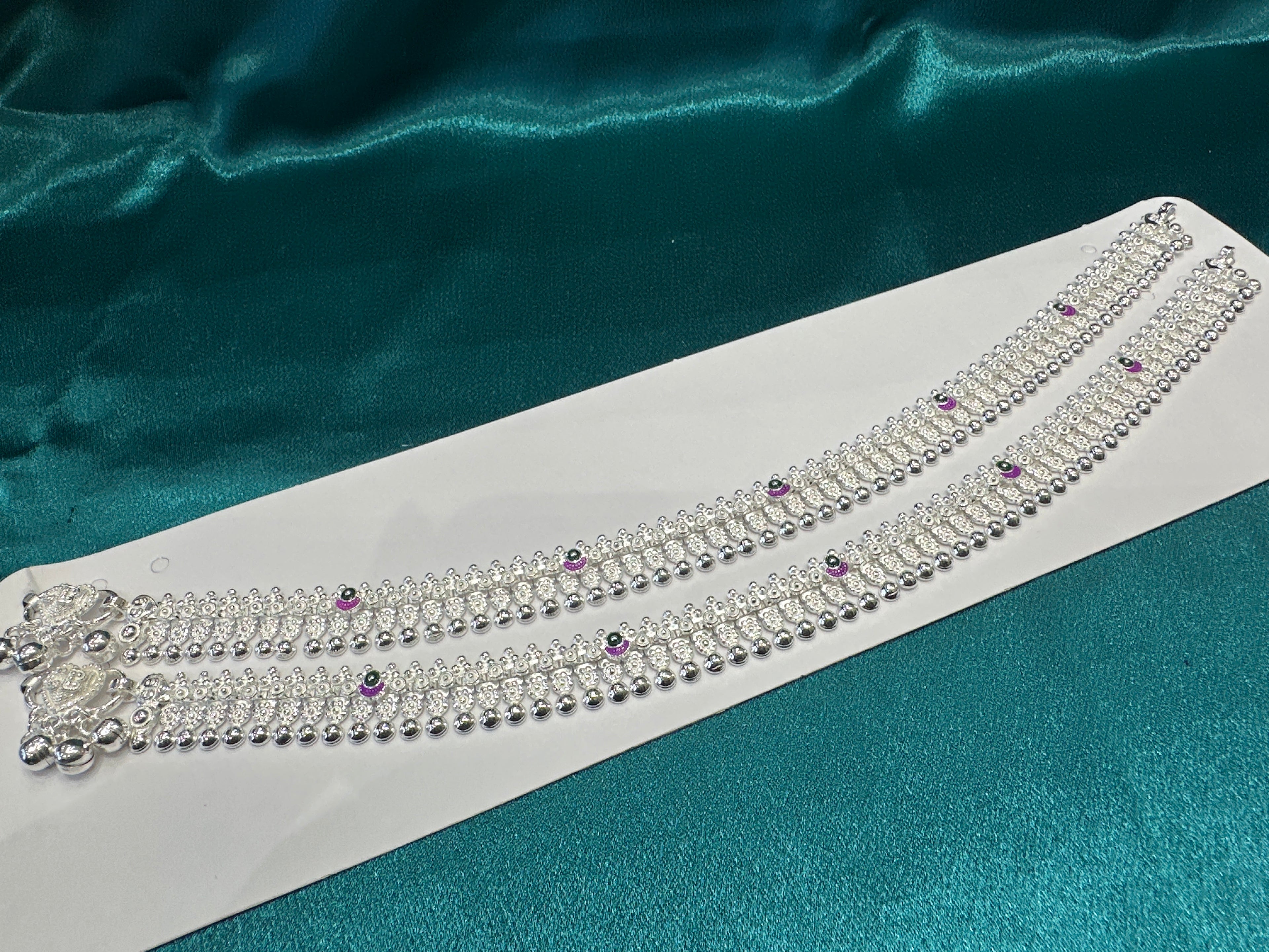 Women’s Fancy/Traditional Silver Anklet