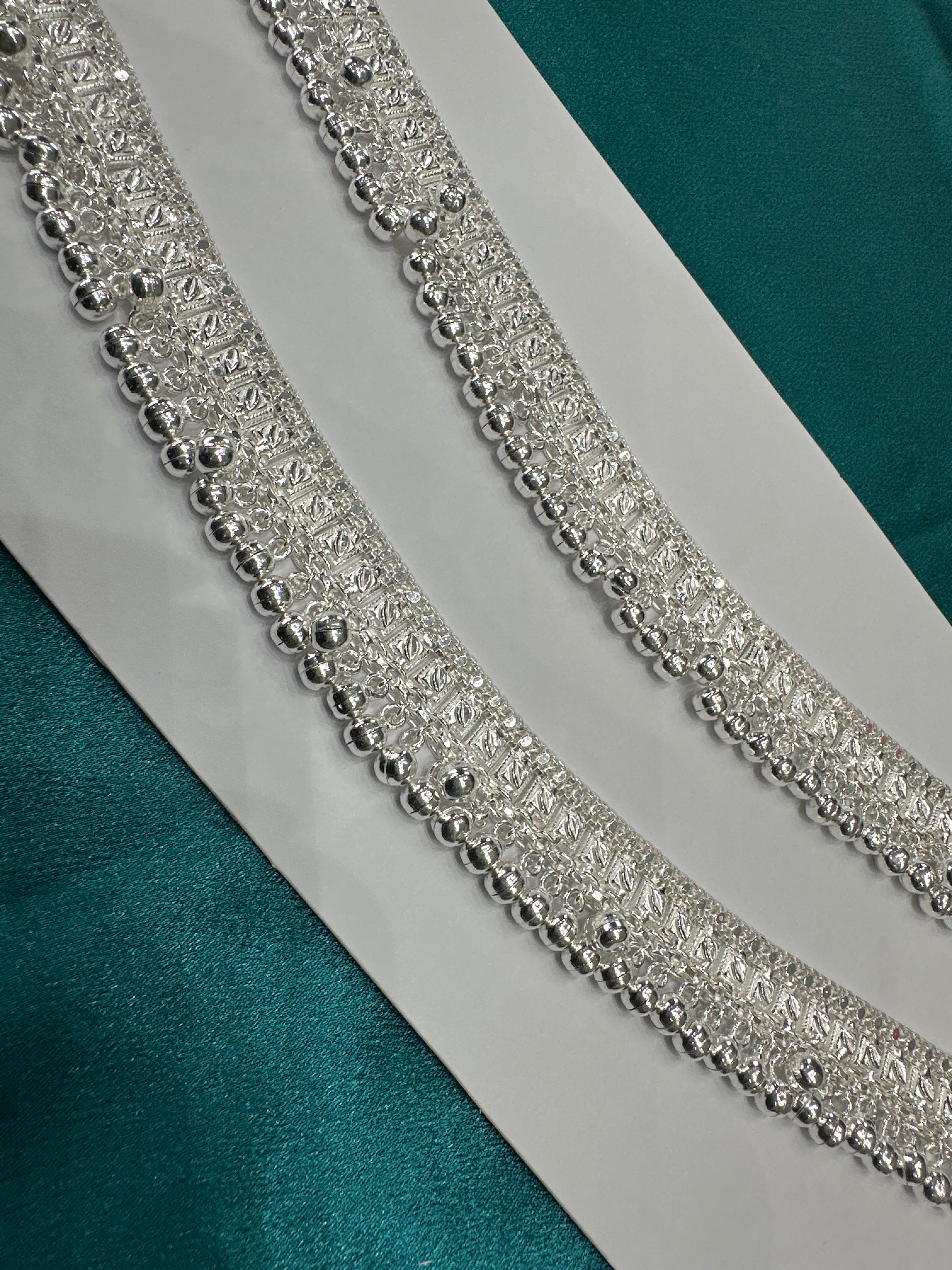 Women’s Fancy/Traditional Silver Anklet