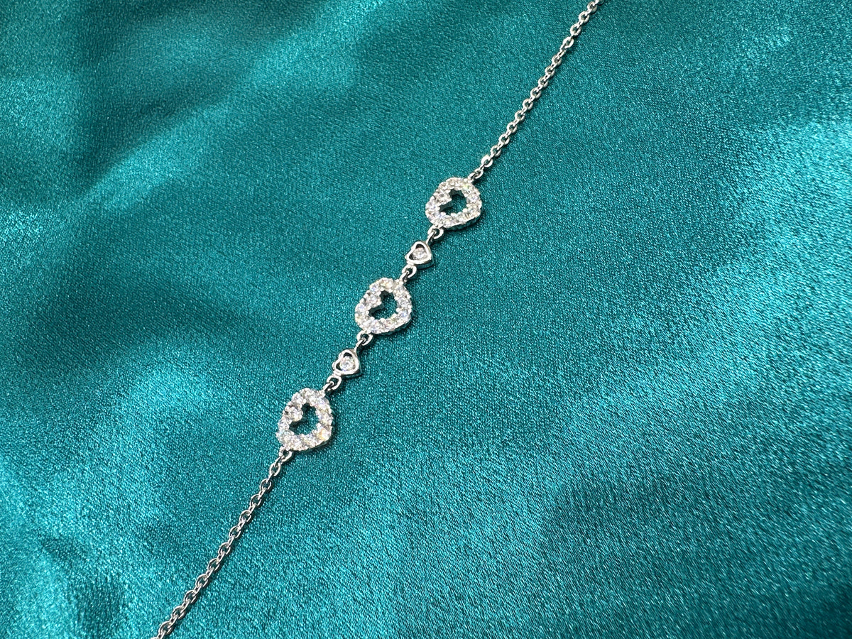 Women’s Fancy Silver 925 Bracelet