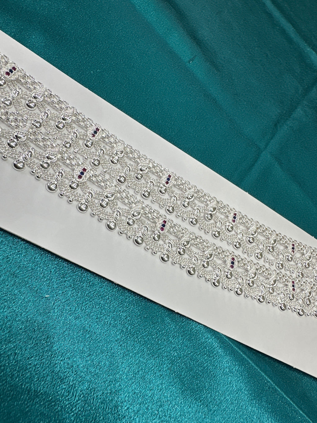 Women’s Fancy/Traditional Silver Anklet