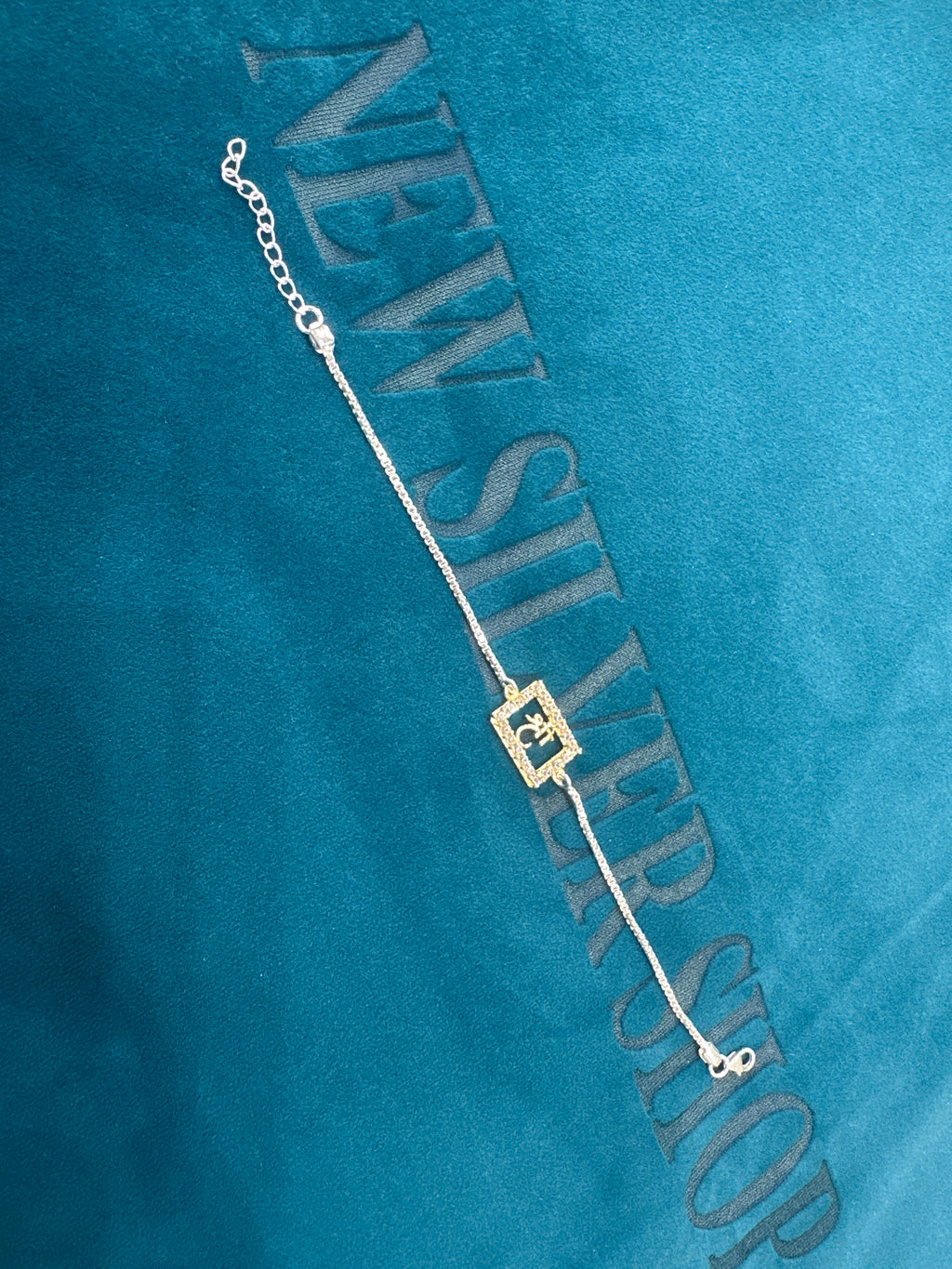 Silver Fancy Rakhi