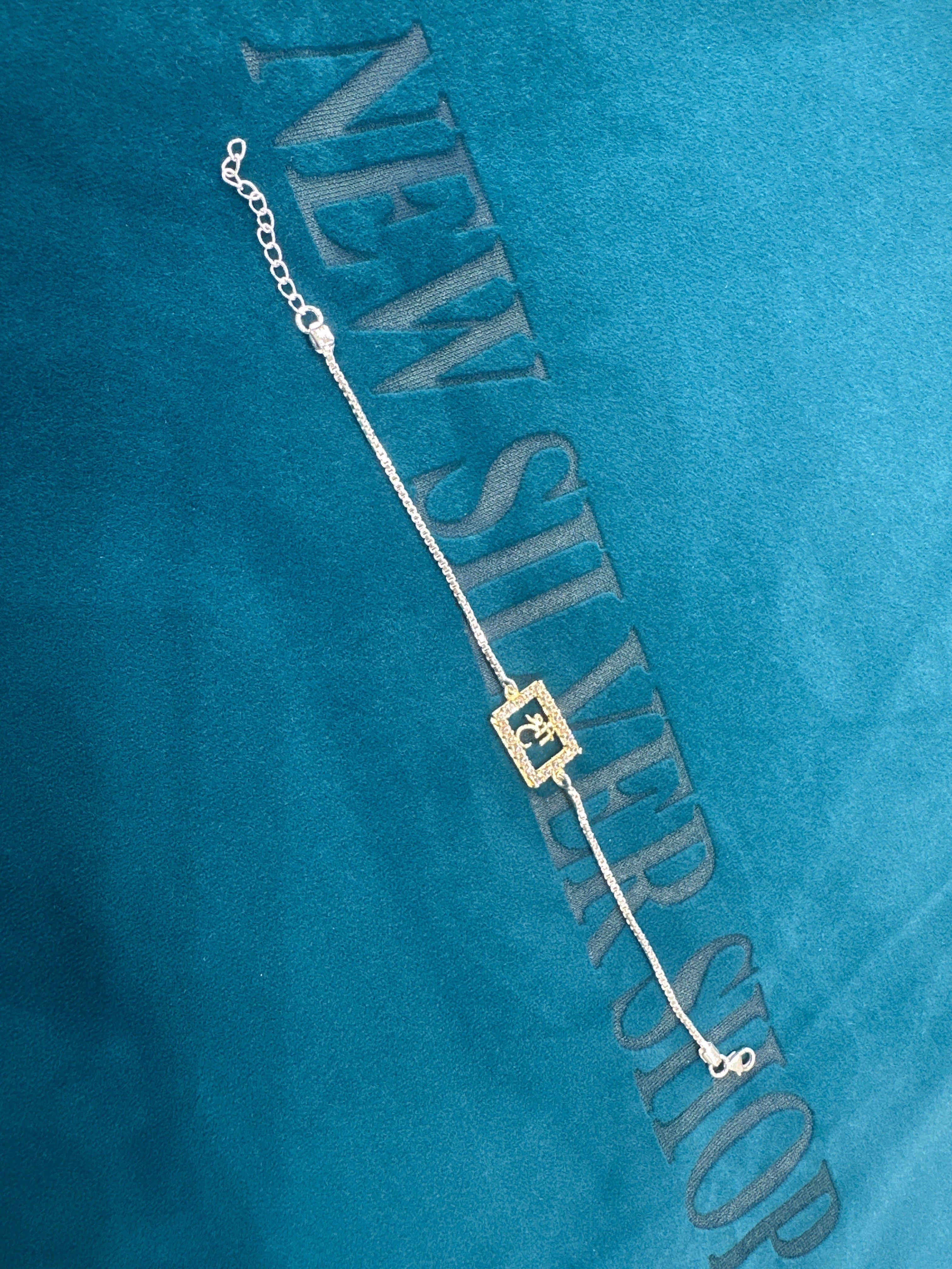 Silver Fancy Rakhi