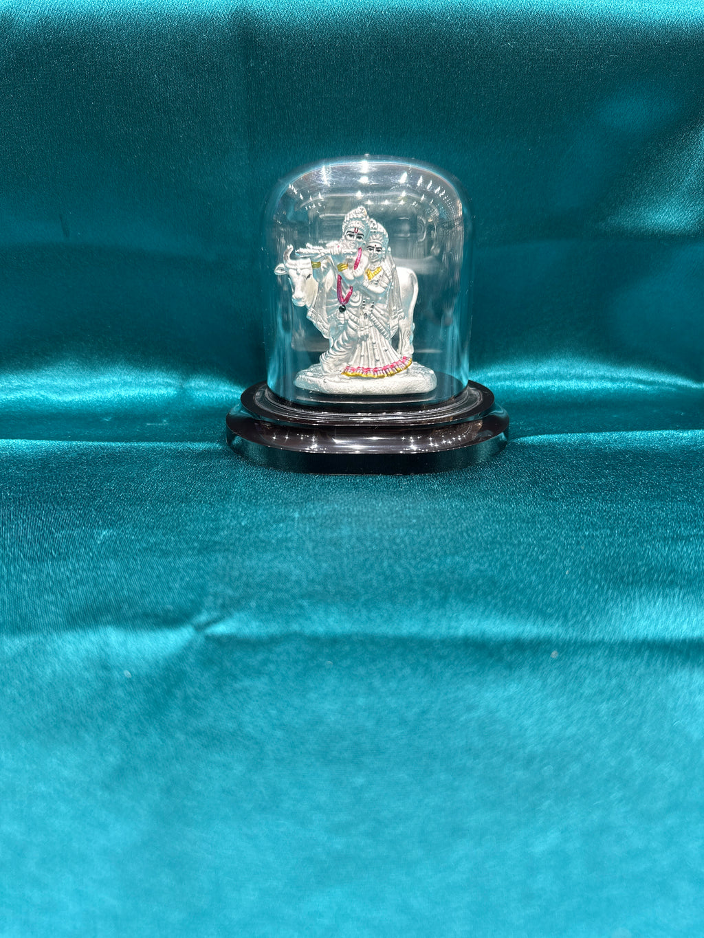 Pure Silver Radha Krishna ji Idol (Murti)