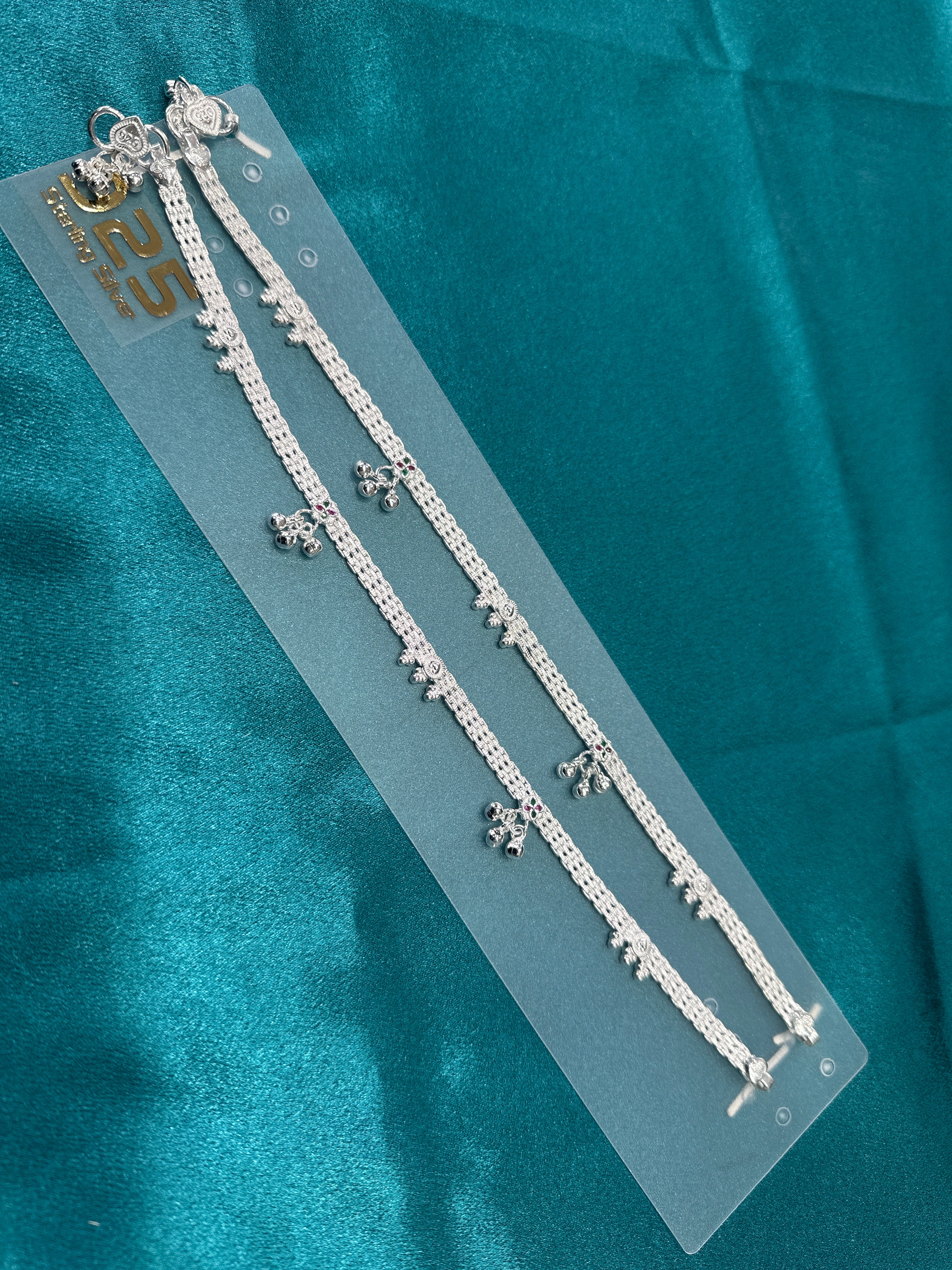 Women’s Fancy/Traditional Silver Anklet