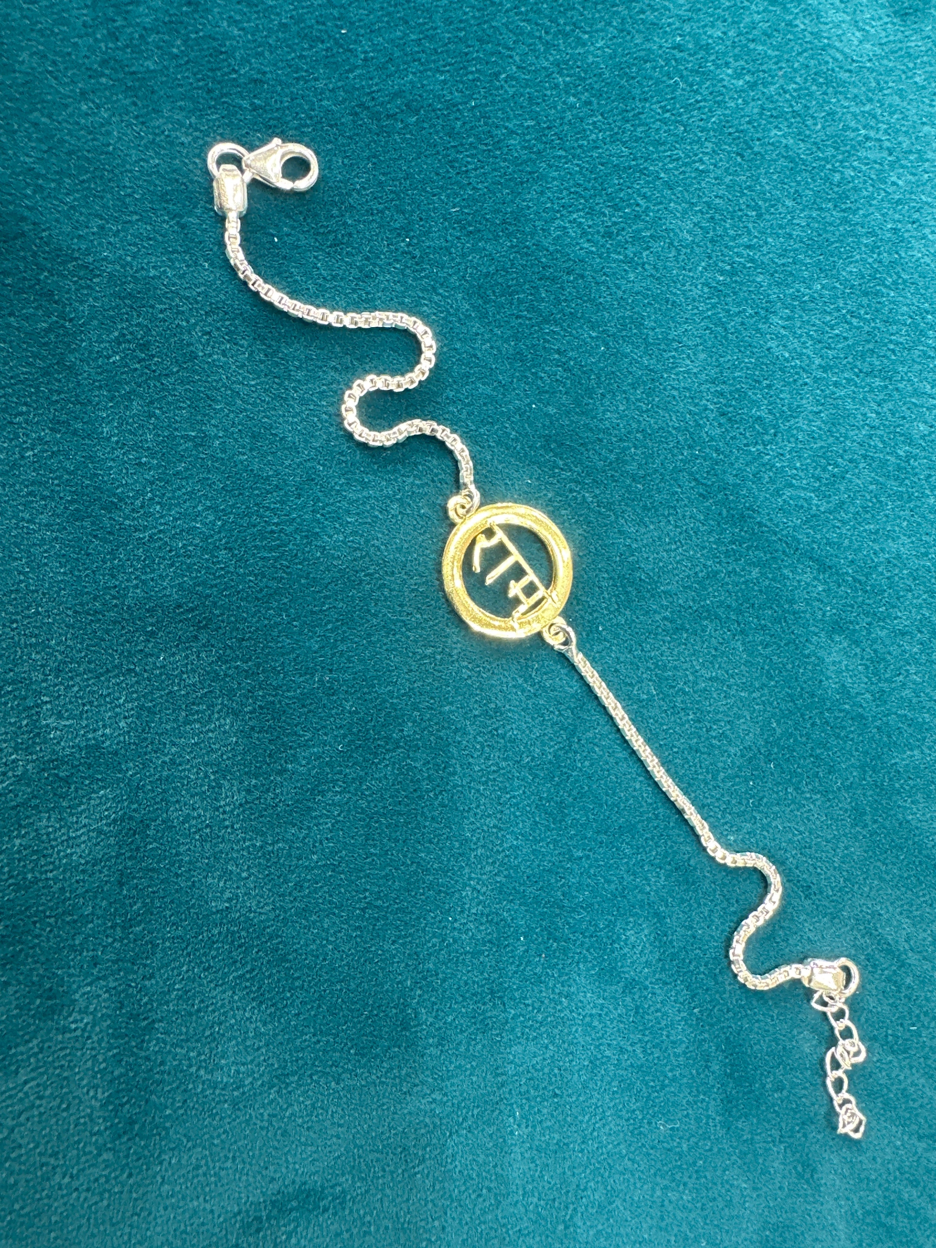 Silver Fancy Rakhi