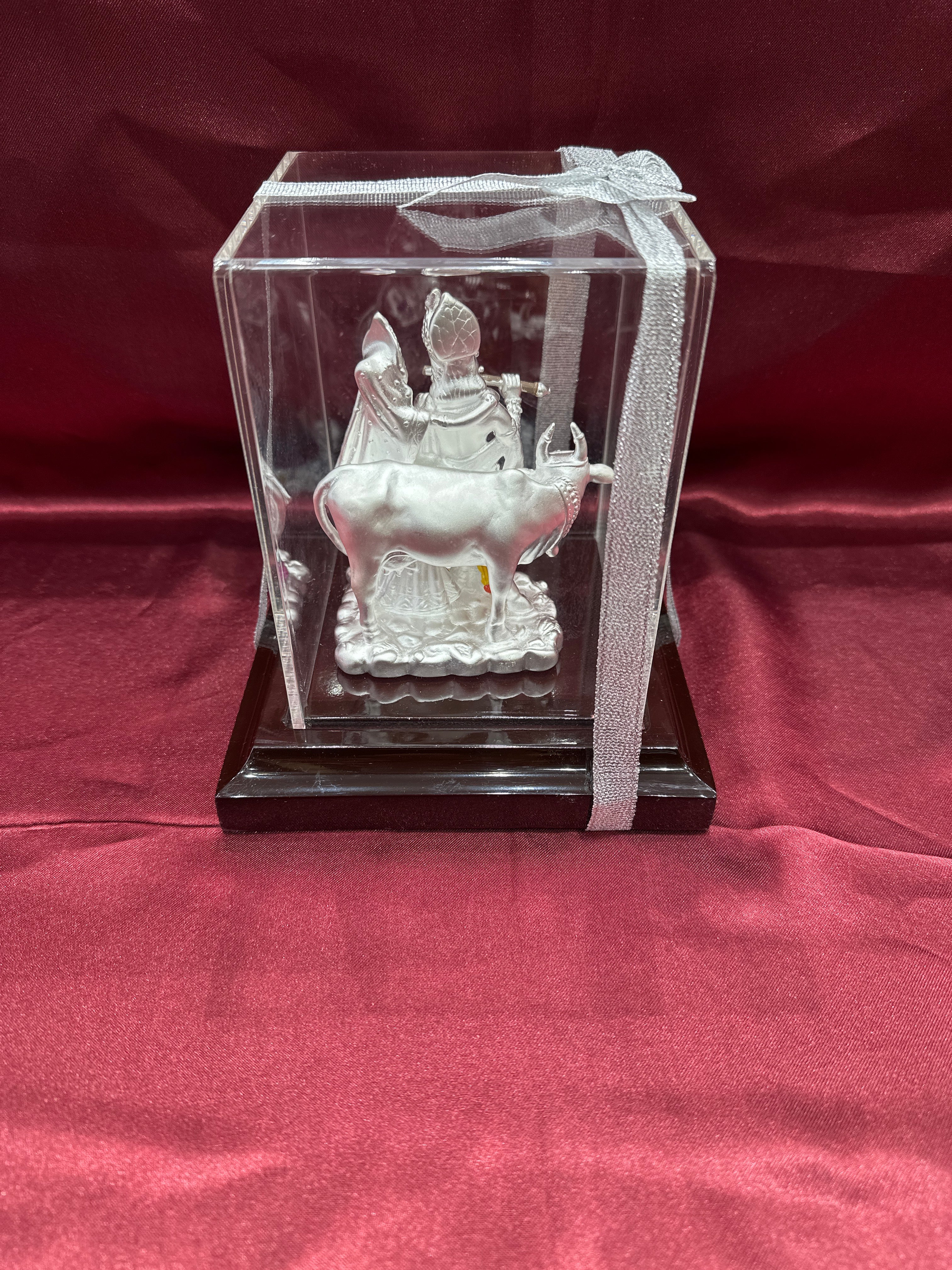 Pure Silver Radha Krishna ji Idol (Murti)