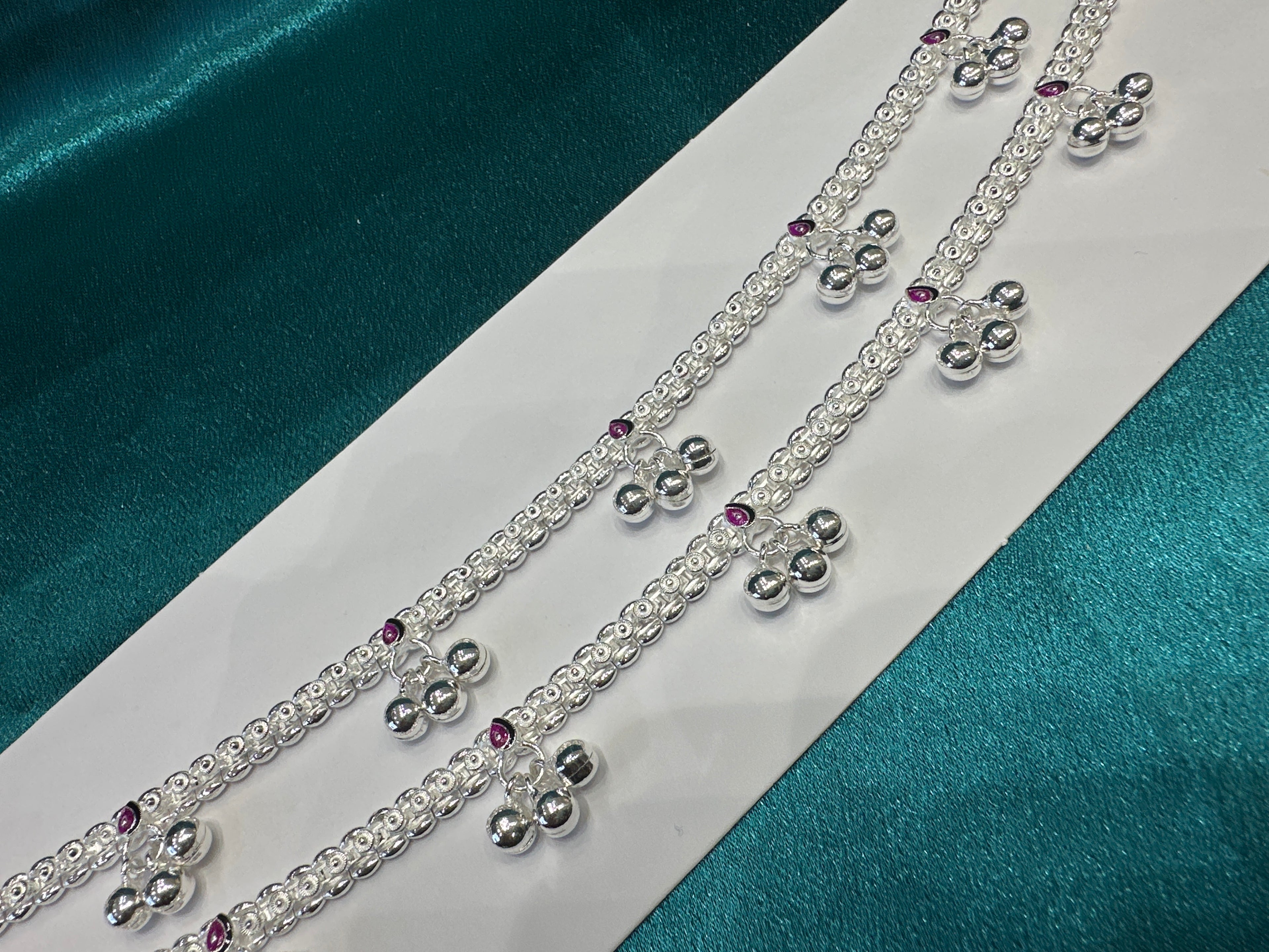 Women’s Fancy/Traditional Silver Anklet