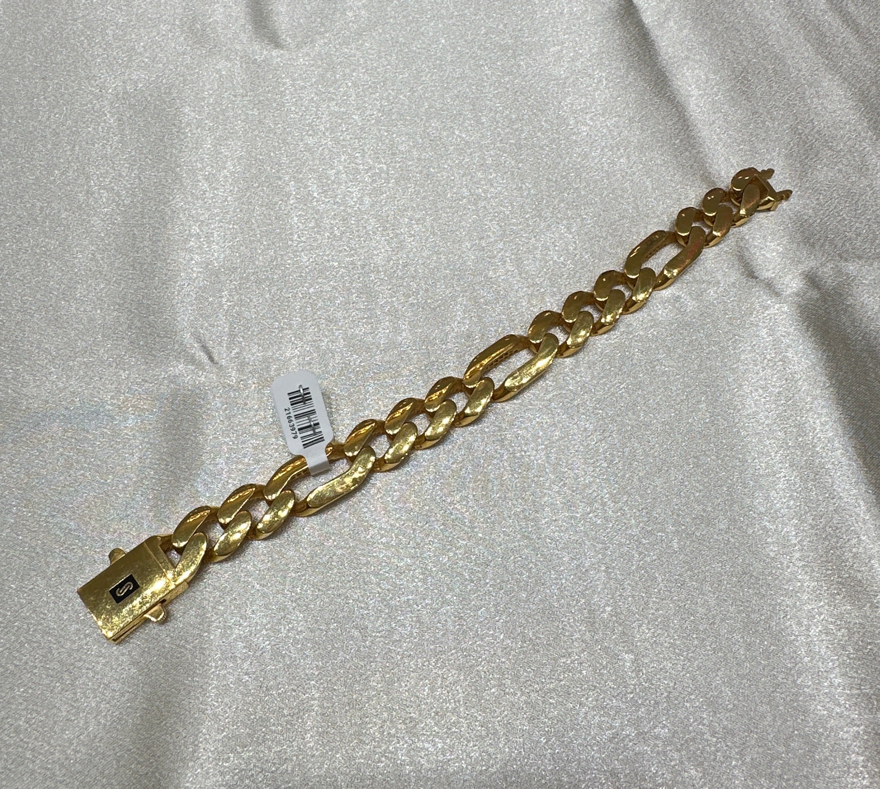22k Men’s Heavy Gold Bracelet