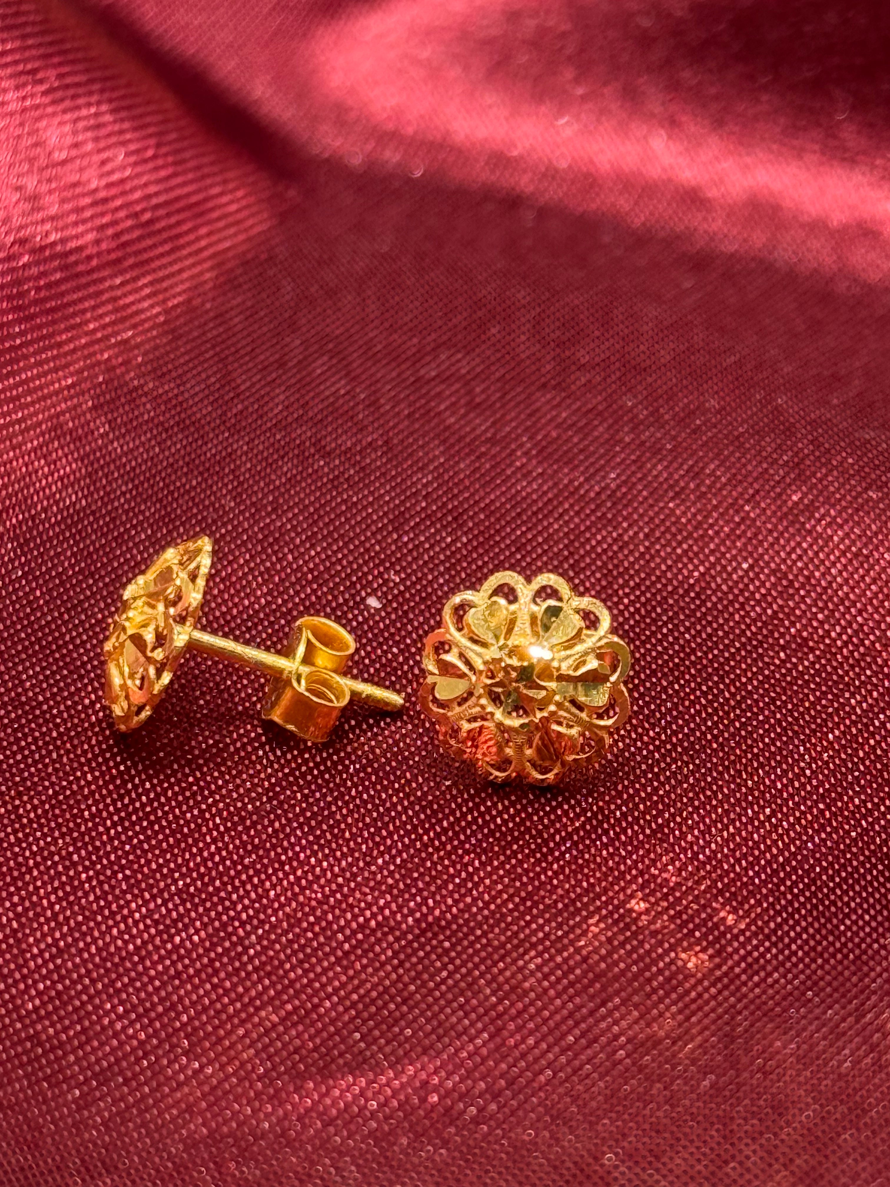 22k Gold Earrings