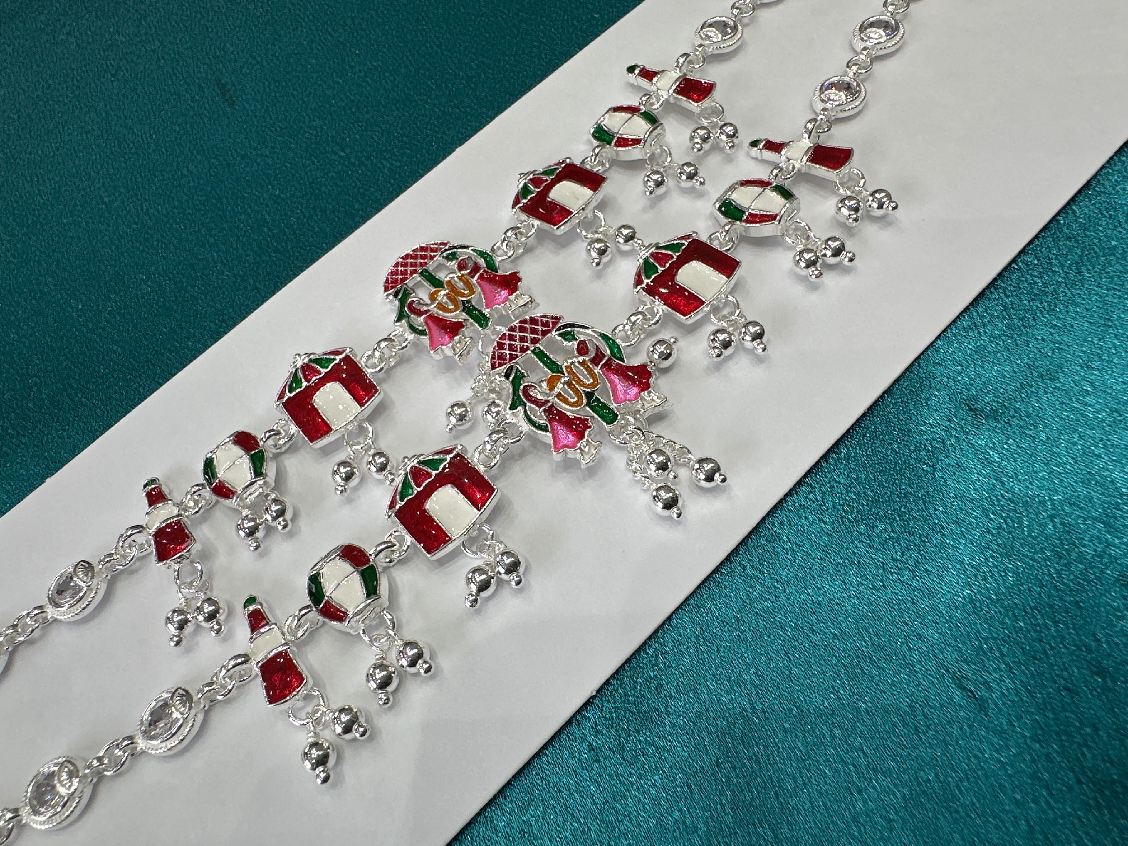 Women’s Fancy/Traditional Silver Anklet