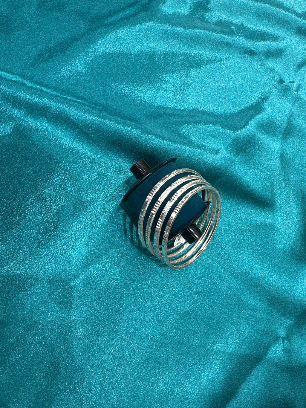 Designer Silver Bangles