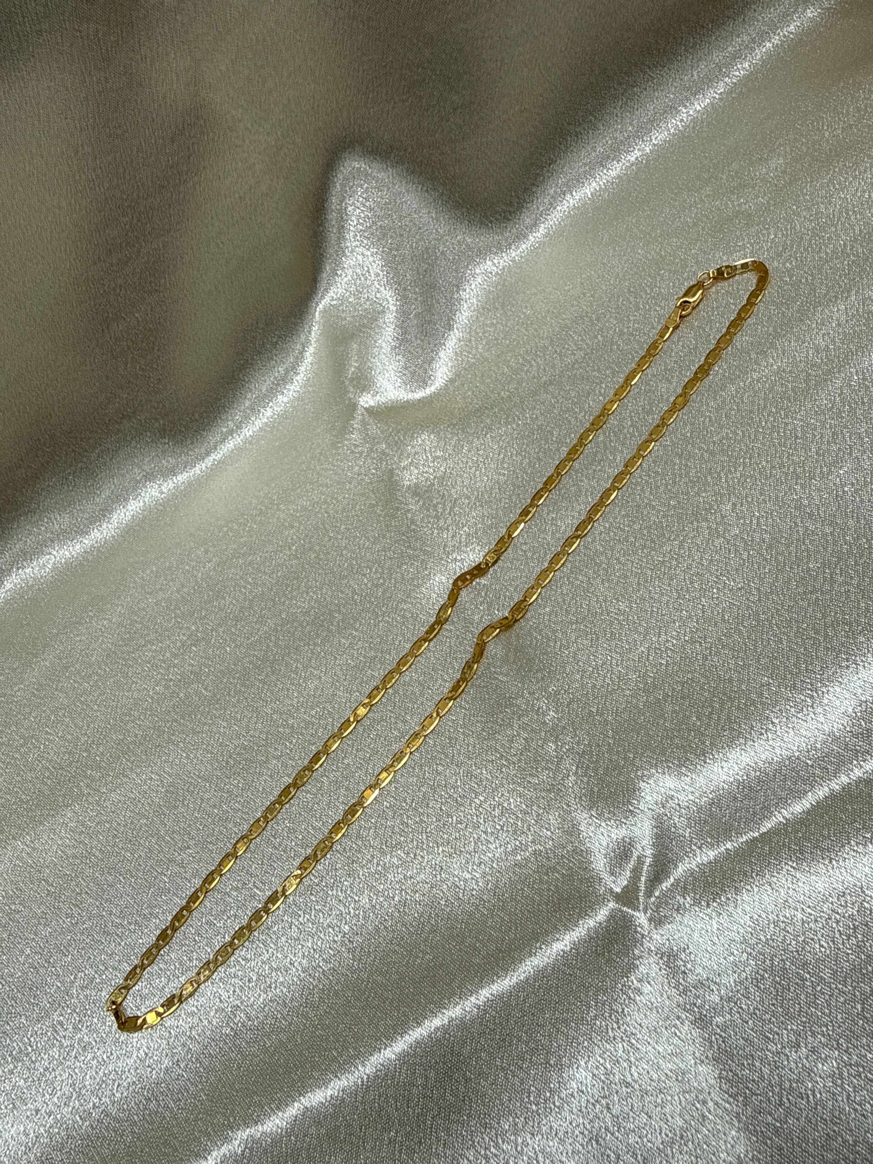 22K Gold Chain (Marine Design)