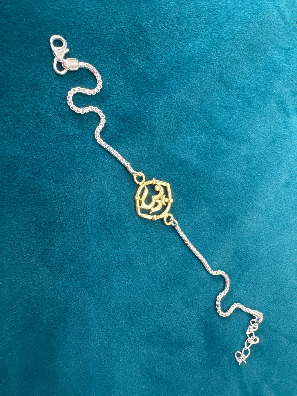 Silver Fancy Rakhi