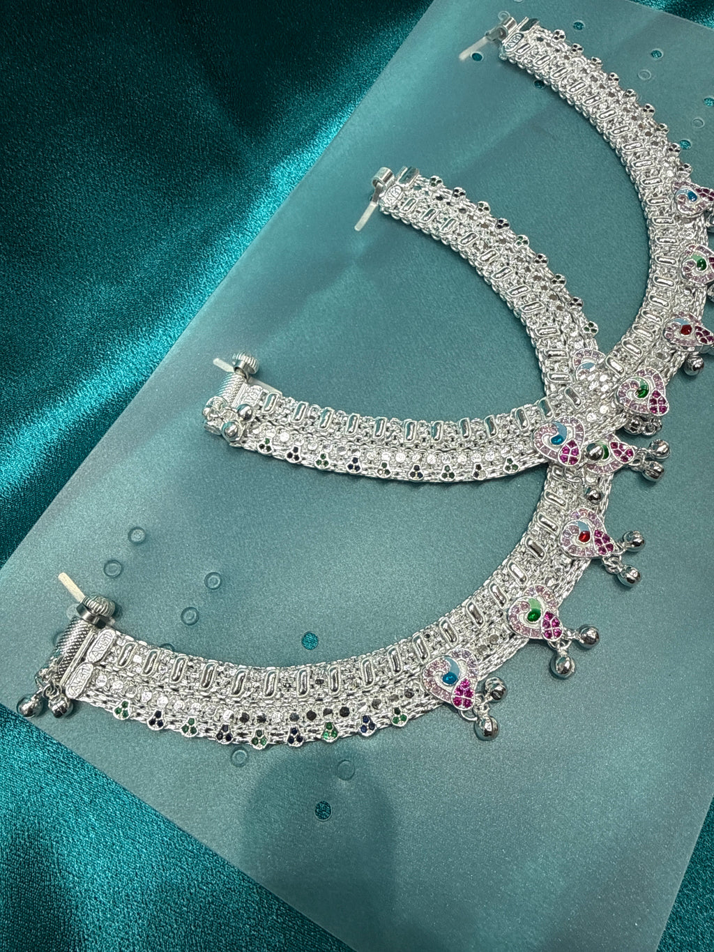 Women’s Traditional Heavy Weight Silver Anklet