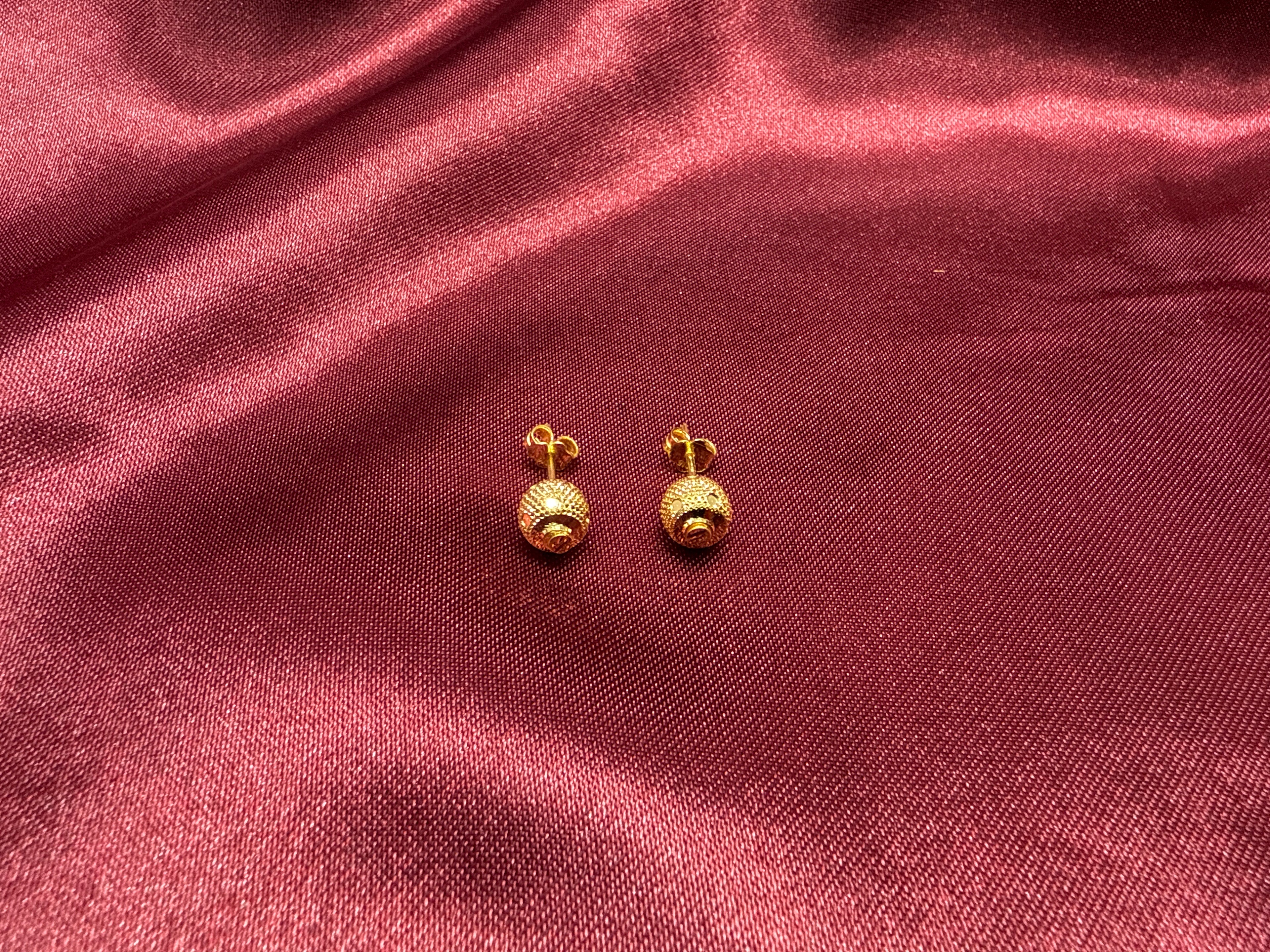 22k Gold Earrings