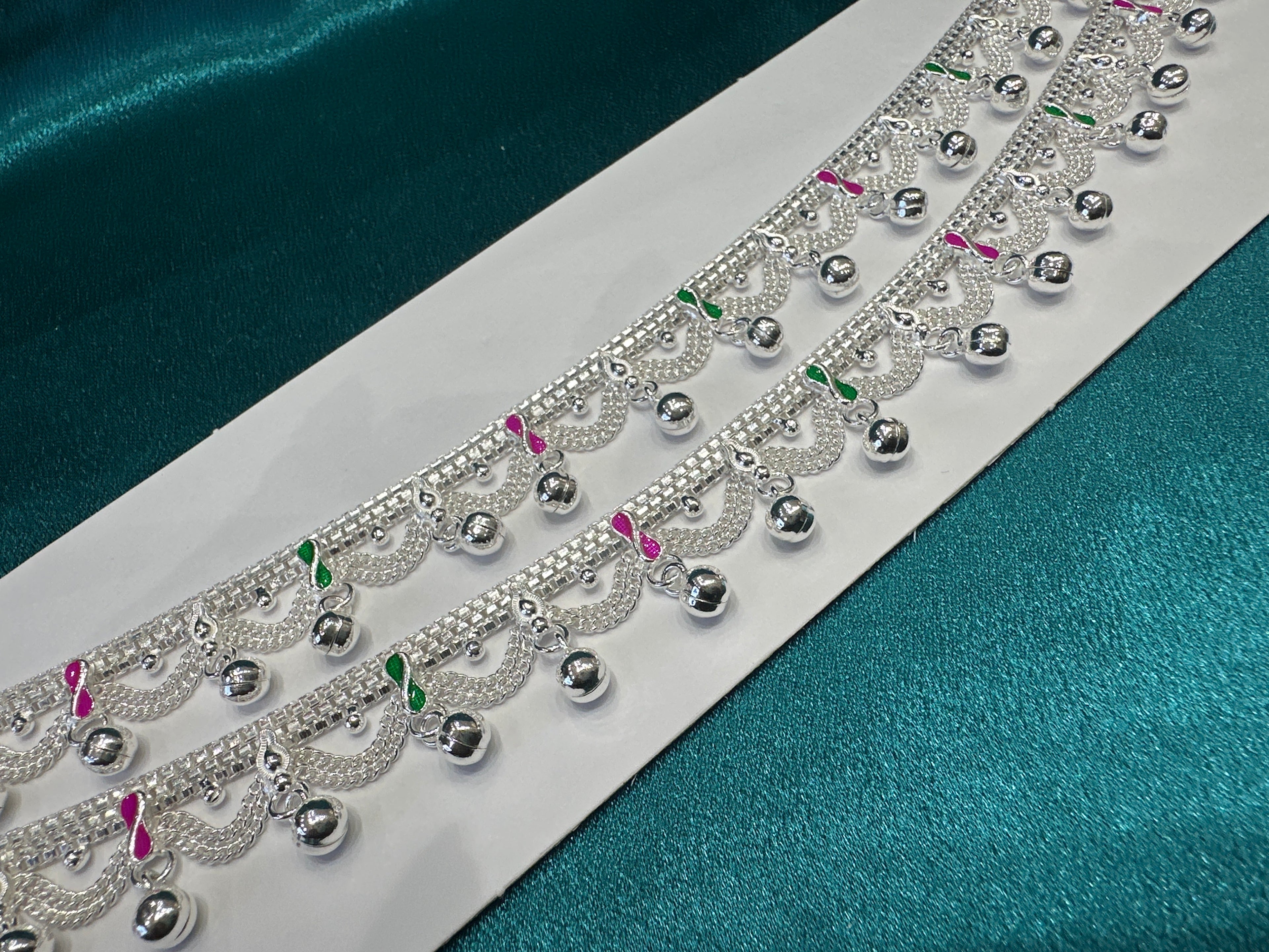 Women’s Fancy/Traditional Silver Anklet