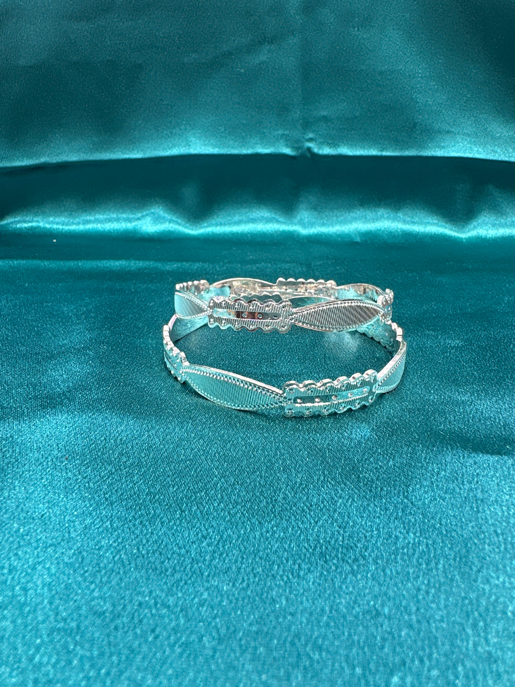 Designer Silver Bangles