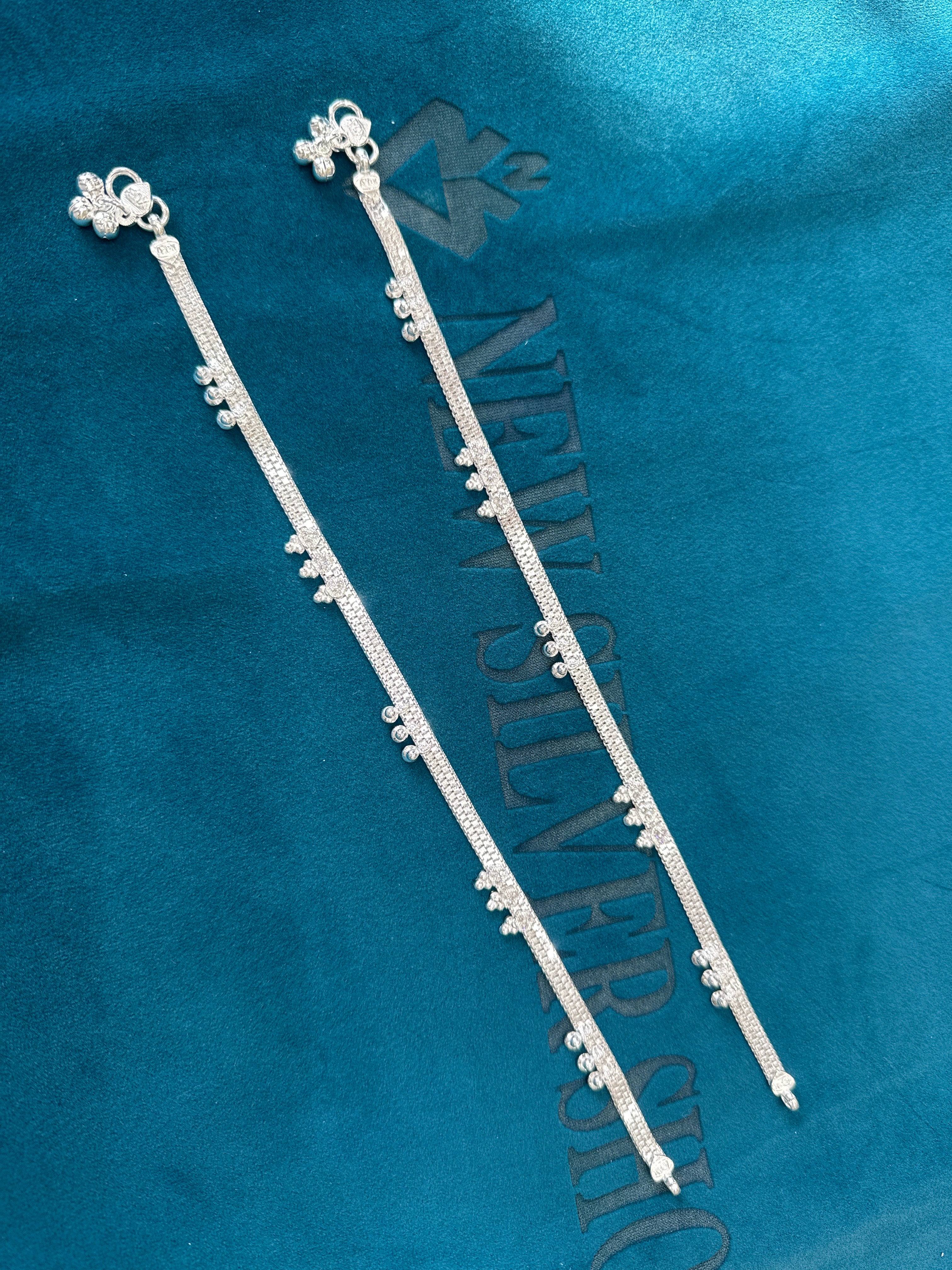 Women’s Fancy/Traditional Silver Anklet
