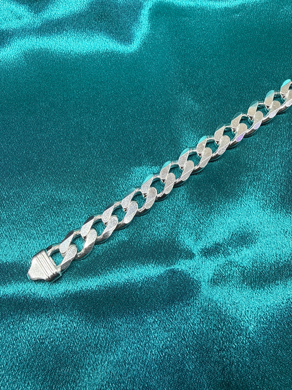 Men’s Cuban Link Silver 925 Bracelet (13mm)
