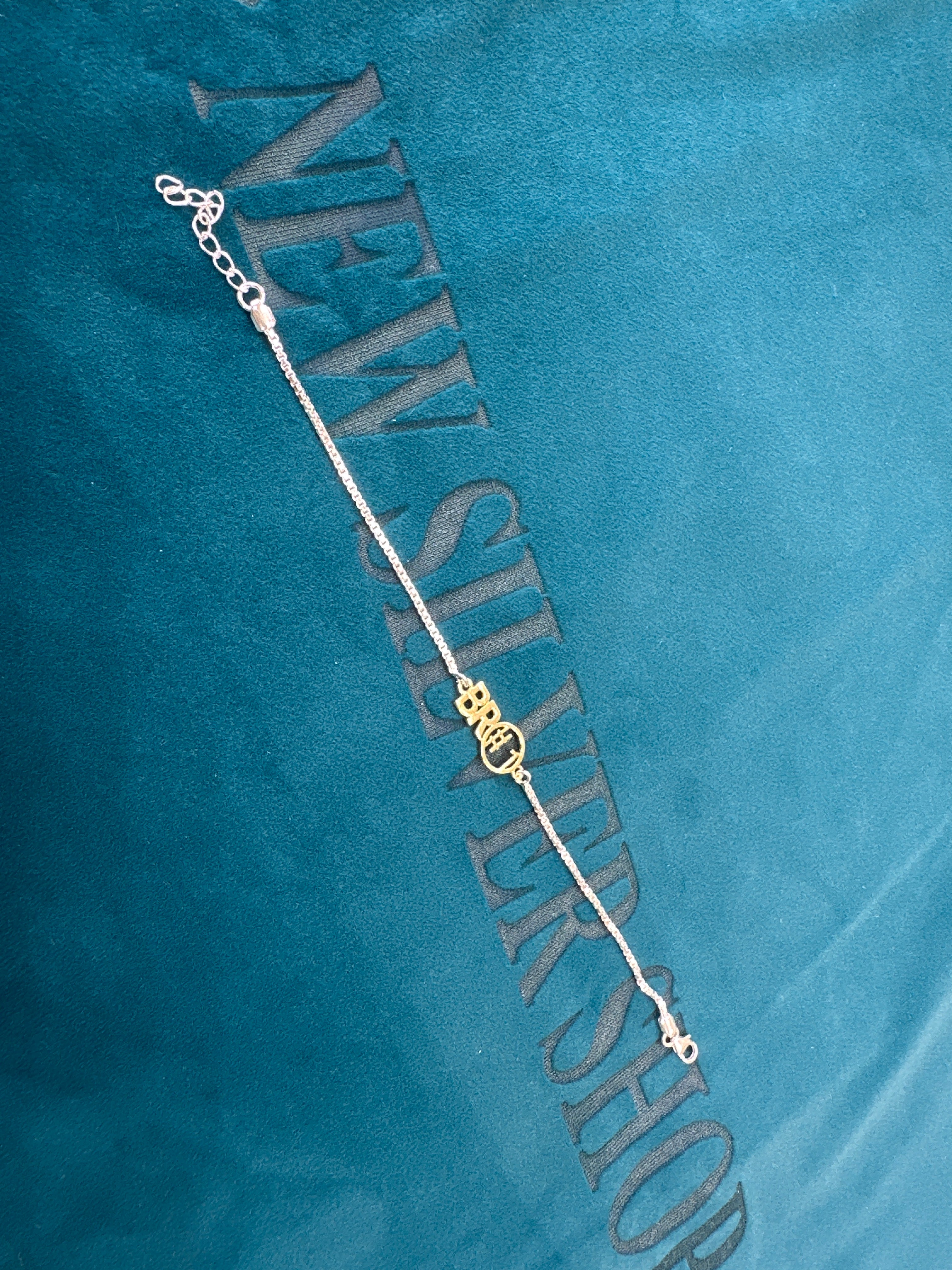 Silver Fancy Rakhi