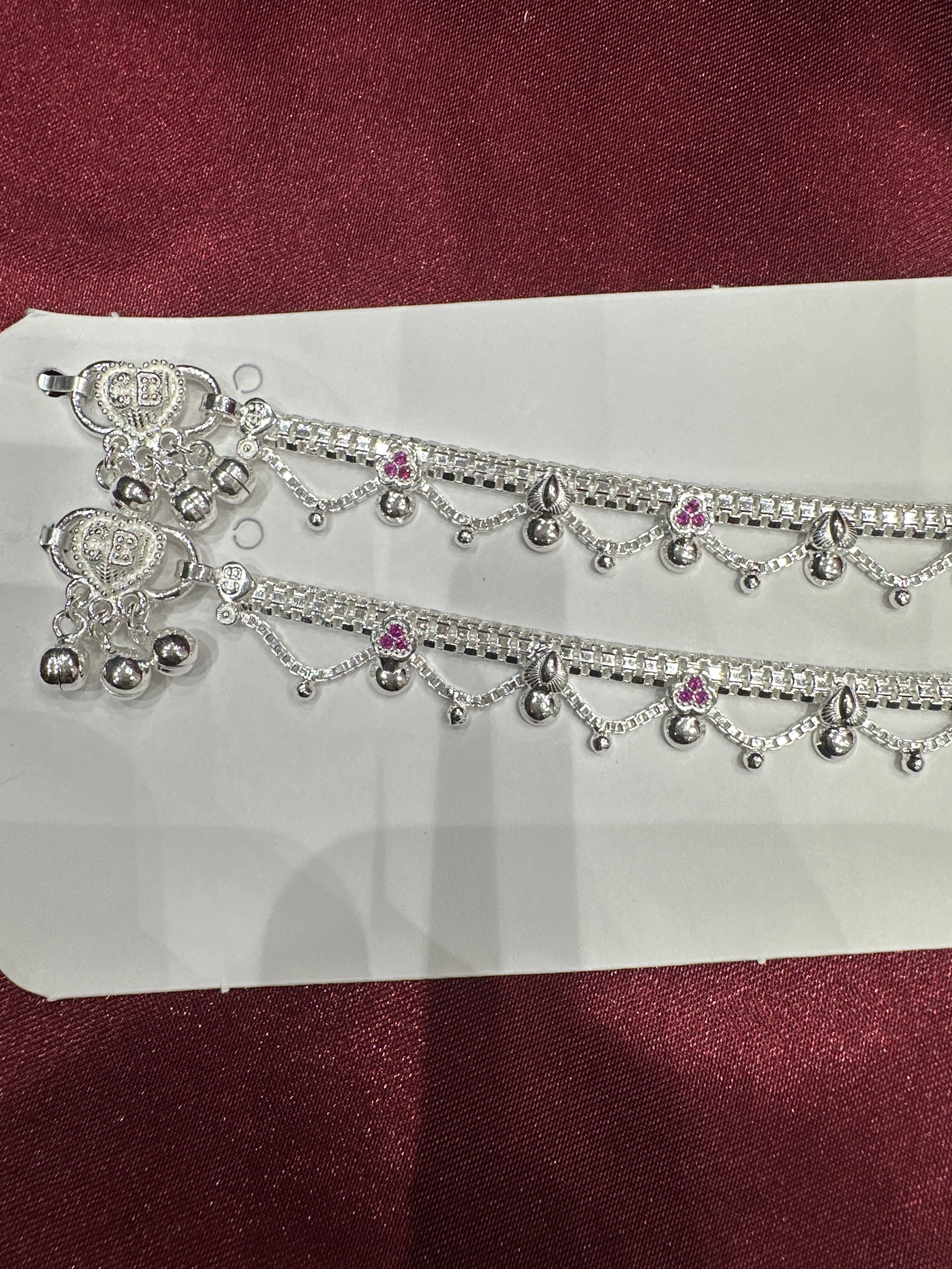 Women’s Fancy/Traditional Silver Anklet