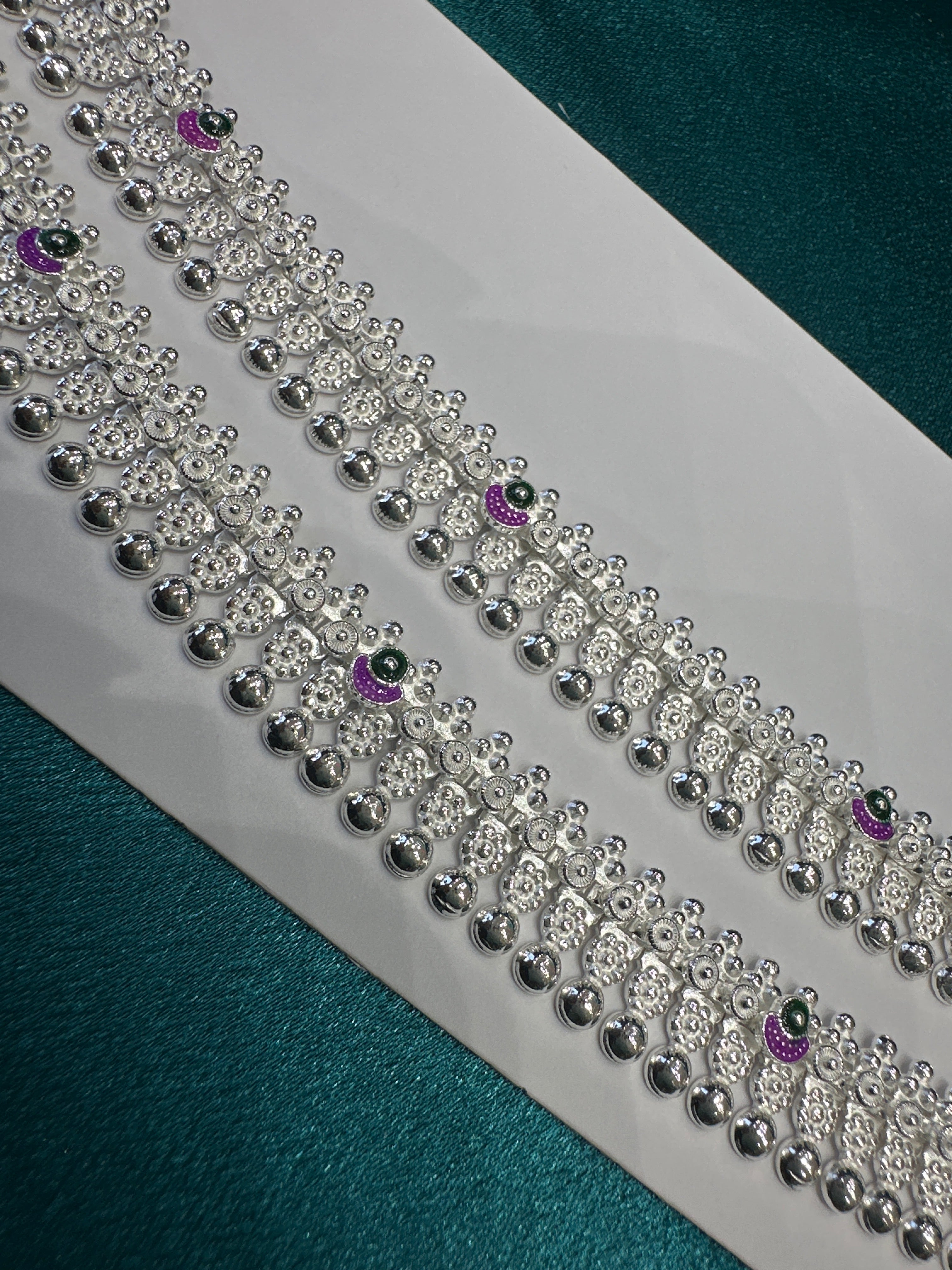 Women’s Fancy/Traditional Silver Anklet