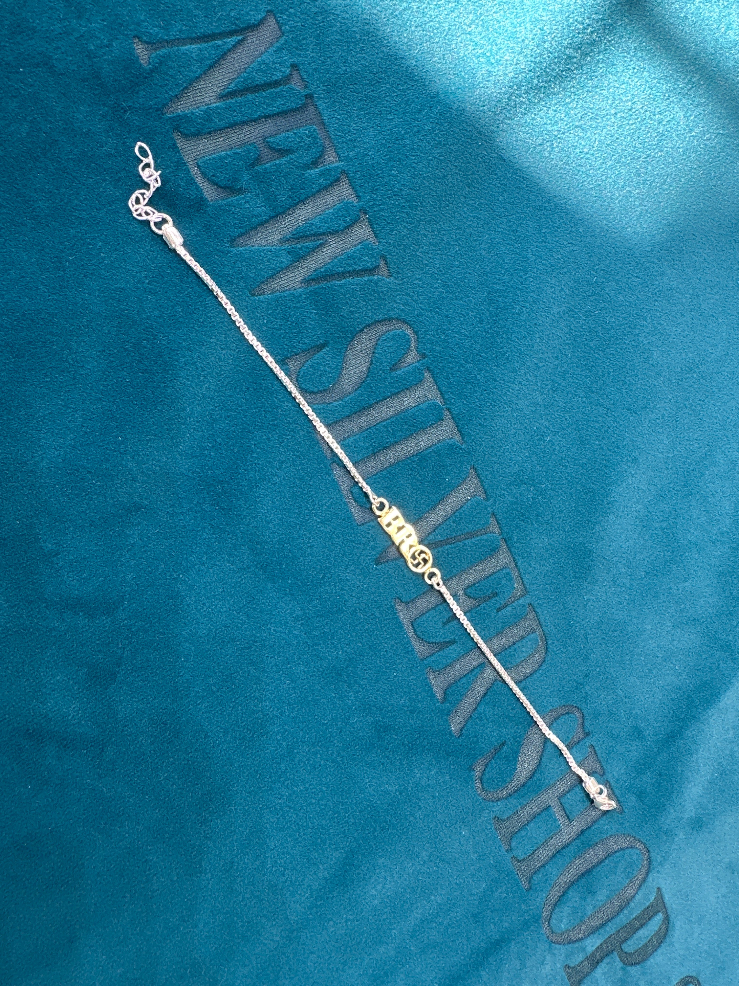 Silver Fancy Rakhi