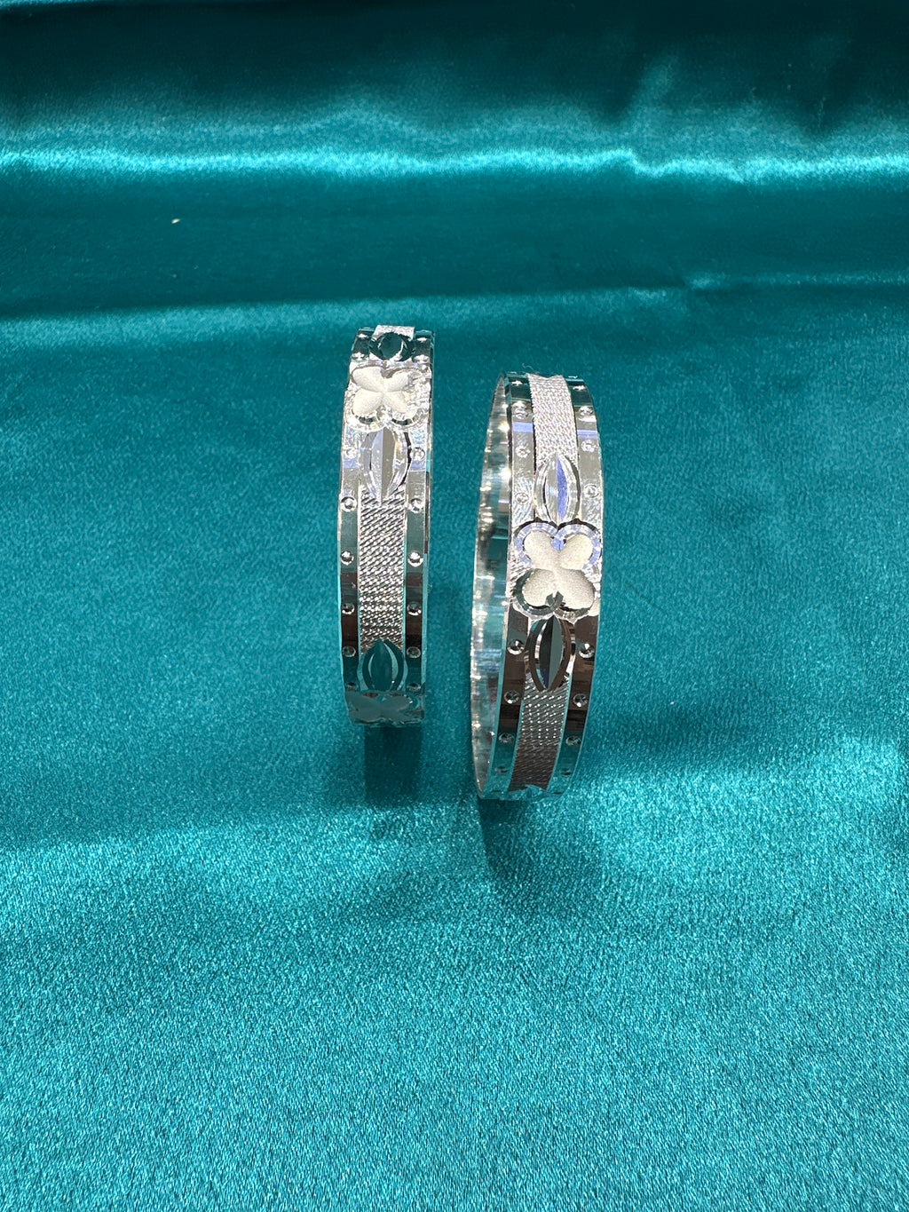 Designer Silver Bangles