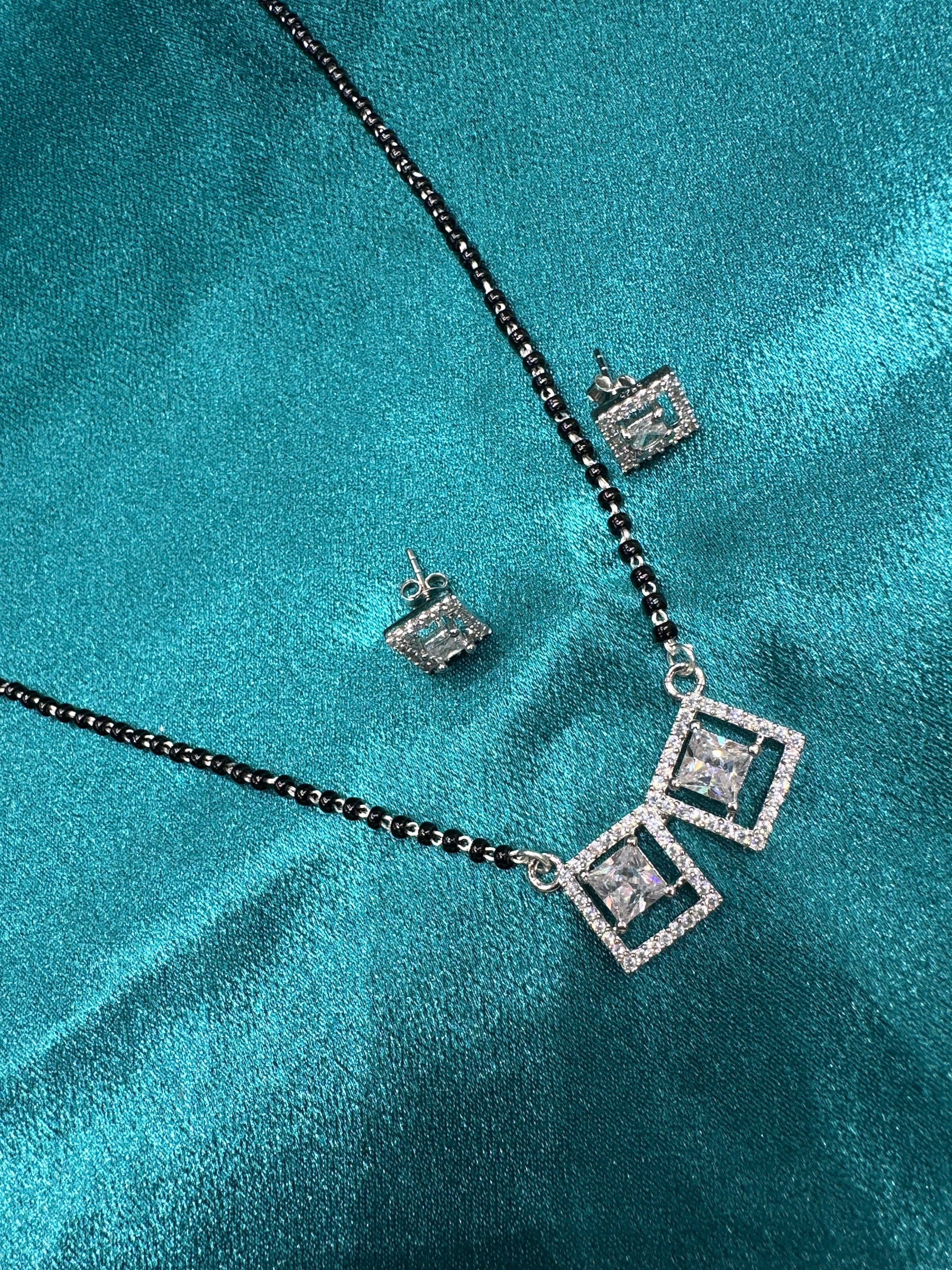 Silver Mangalsutra